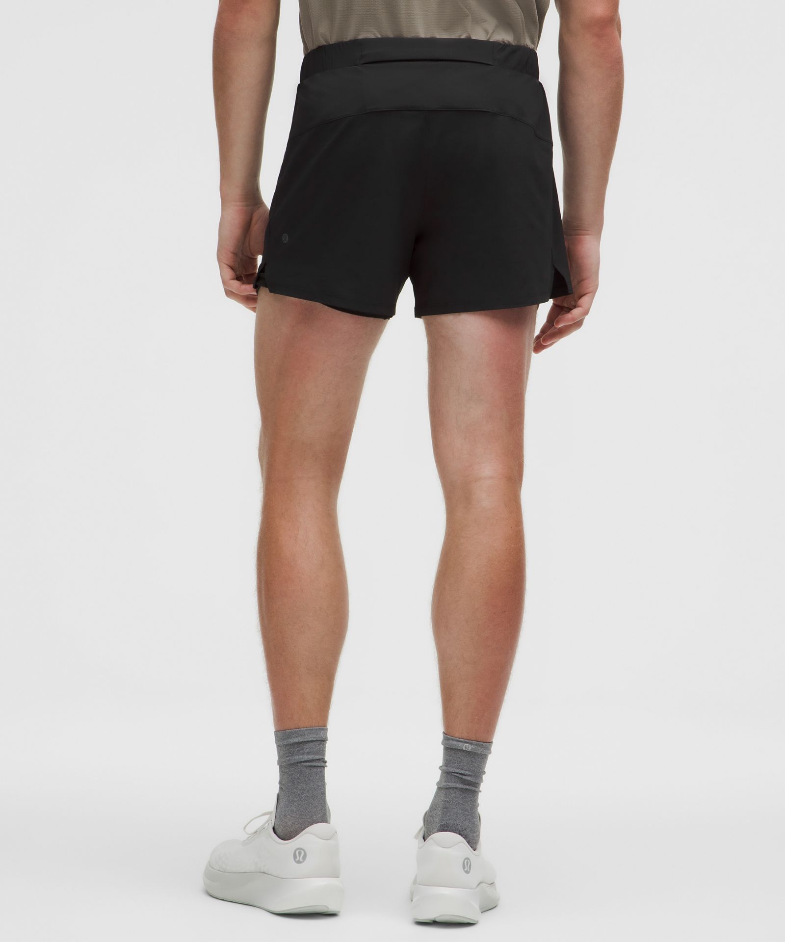 Мужские шорты Lululemon Mile Maker Ripstop с подкладкой — фото 3
