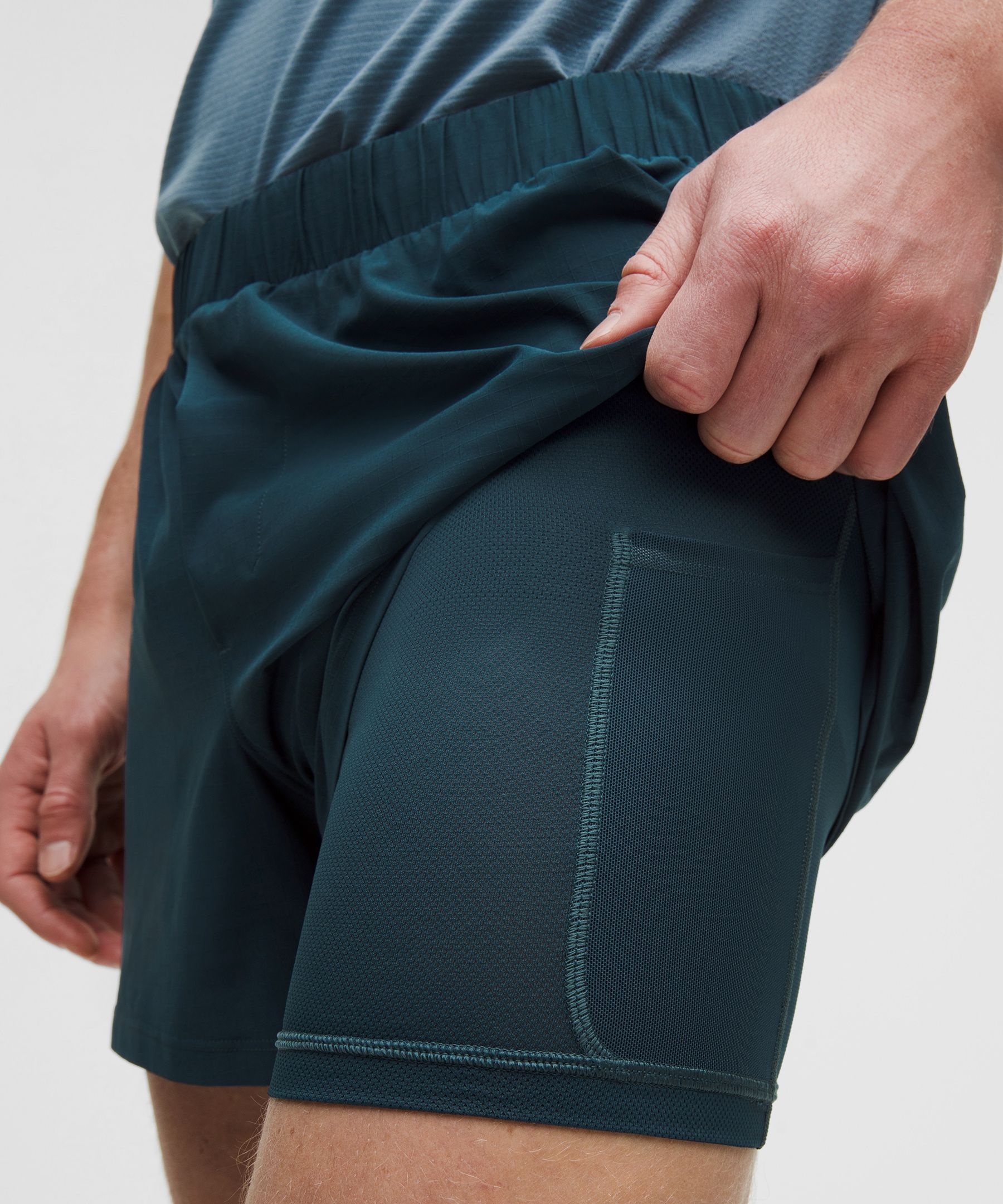 Mile Maker Ripstop Lined Short 4"