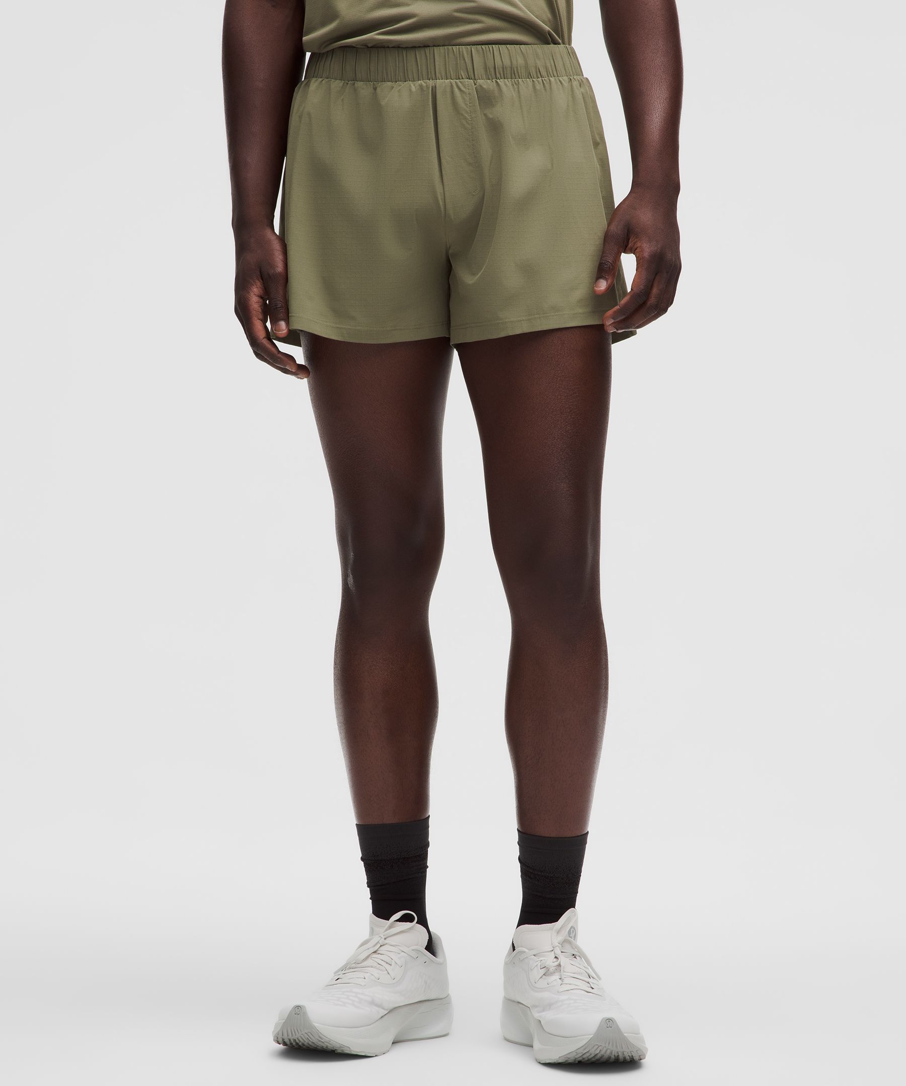 Lululemon Mile Maker Ripstop Lined Short 4"