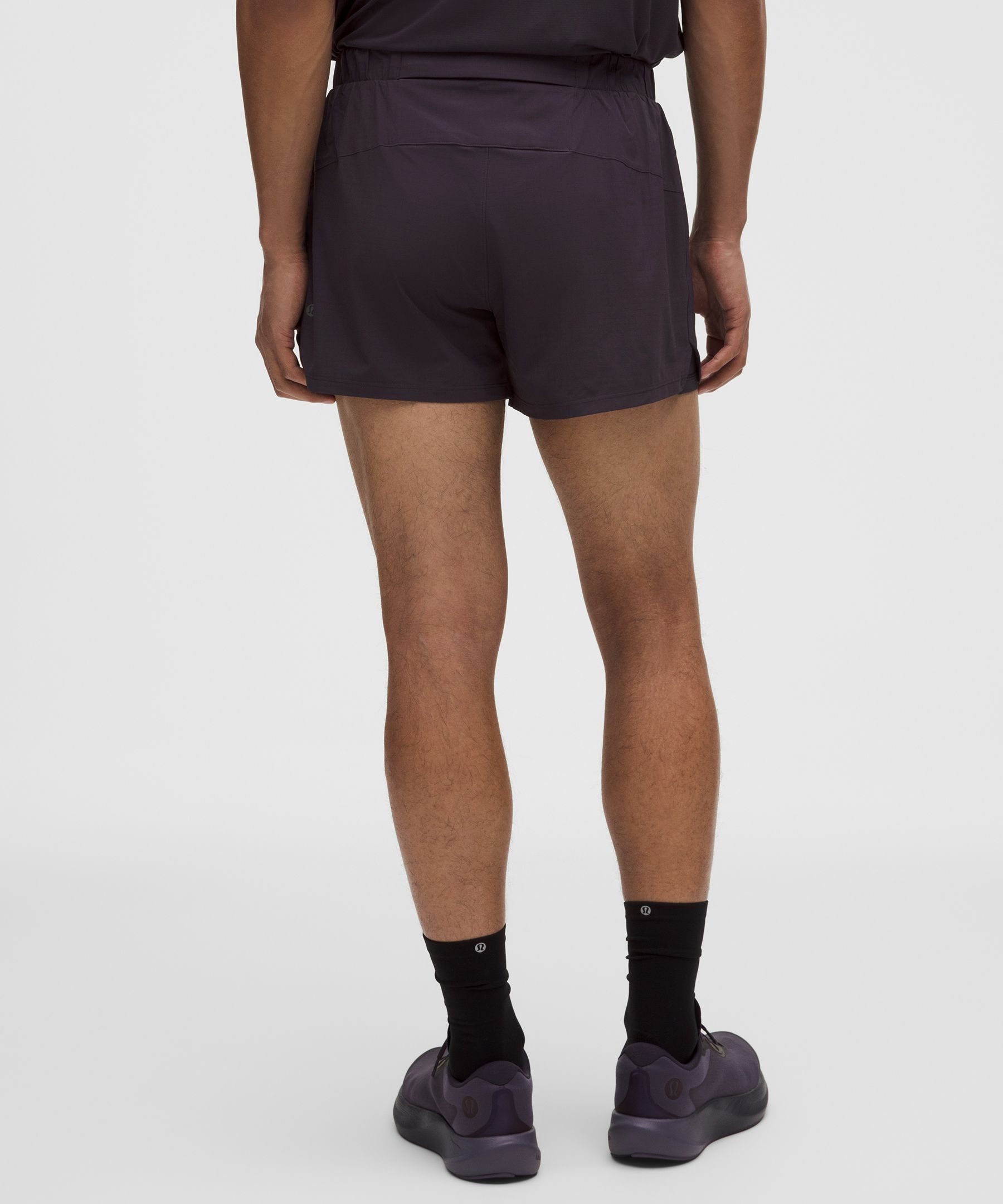 Lululemon Mile Maker Ripstop Lined Short 4"