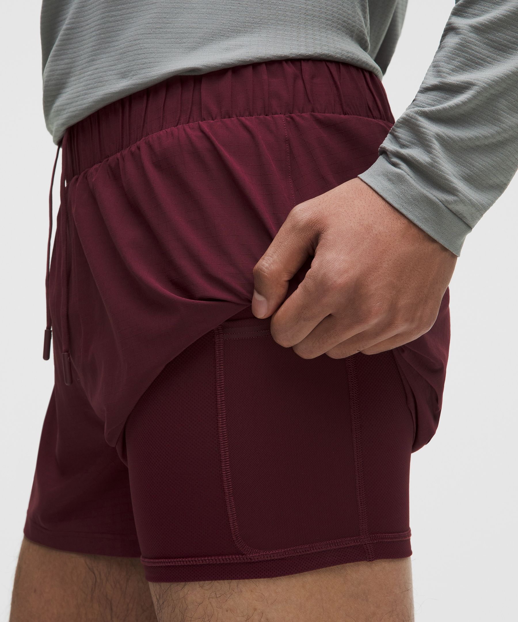 Mile Maker Ripstop Lined Short 4"