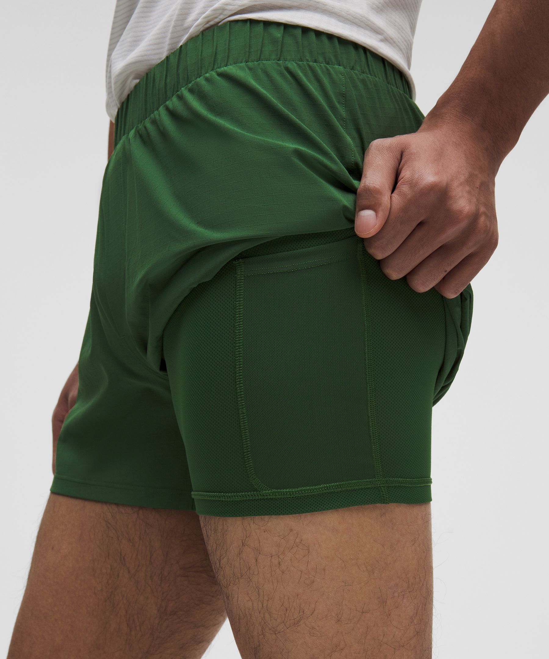 Mile Maker Ripstop Lined Short 4"