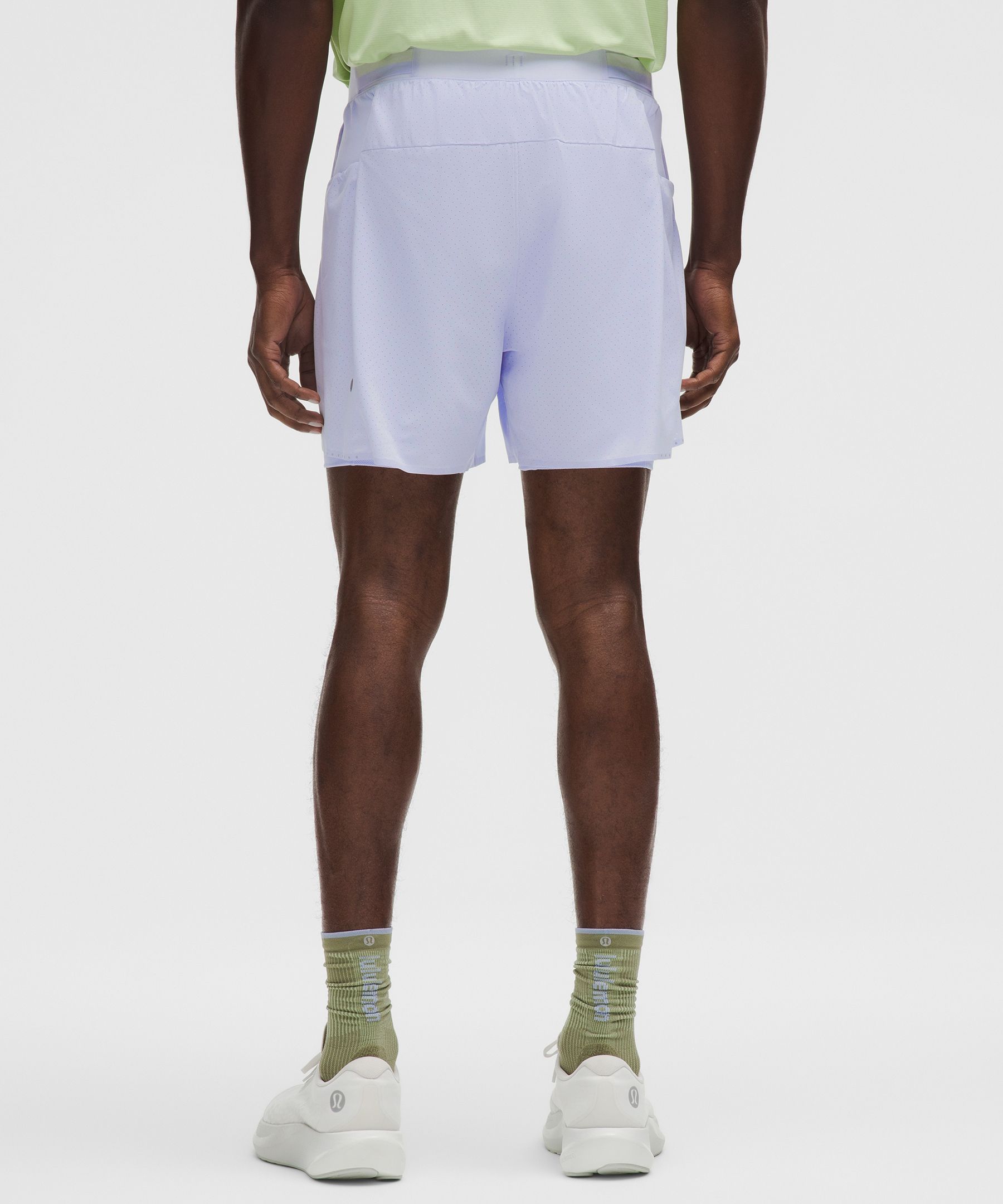 Lululemon Fast And Free Lined Running Short 5"