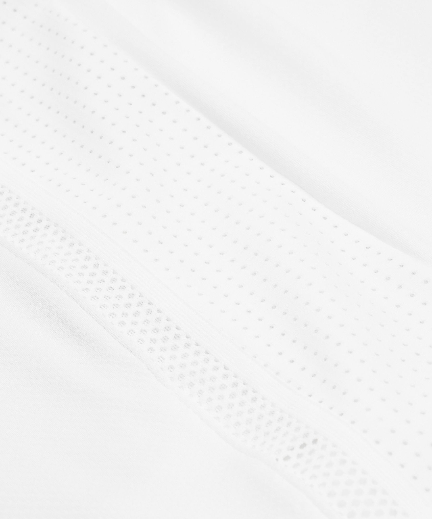 Short de tennis &agrave; empi&egrave;cements en maille 18 cm