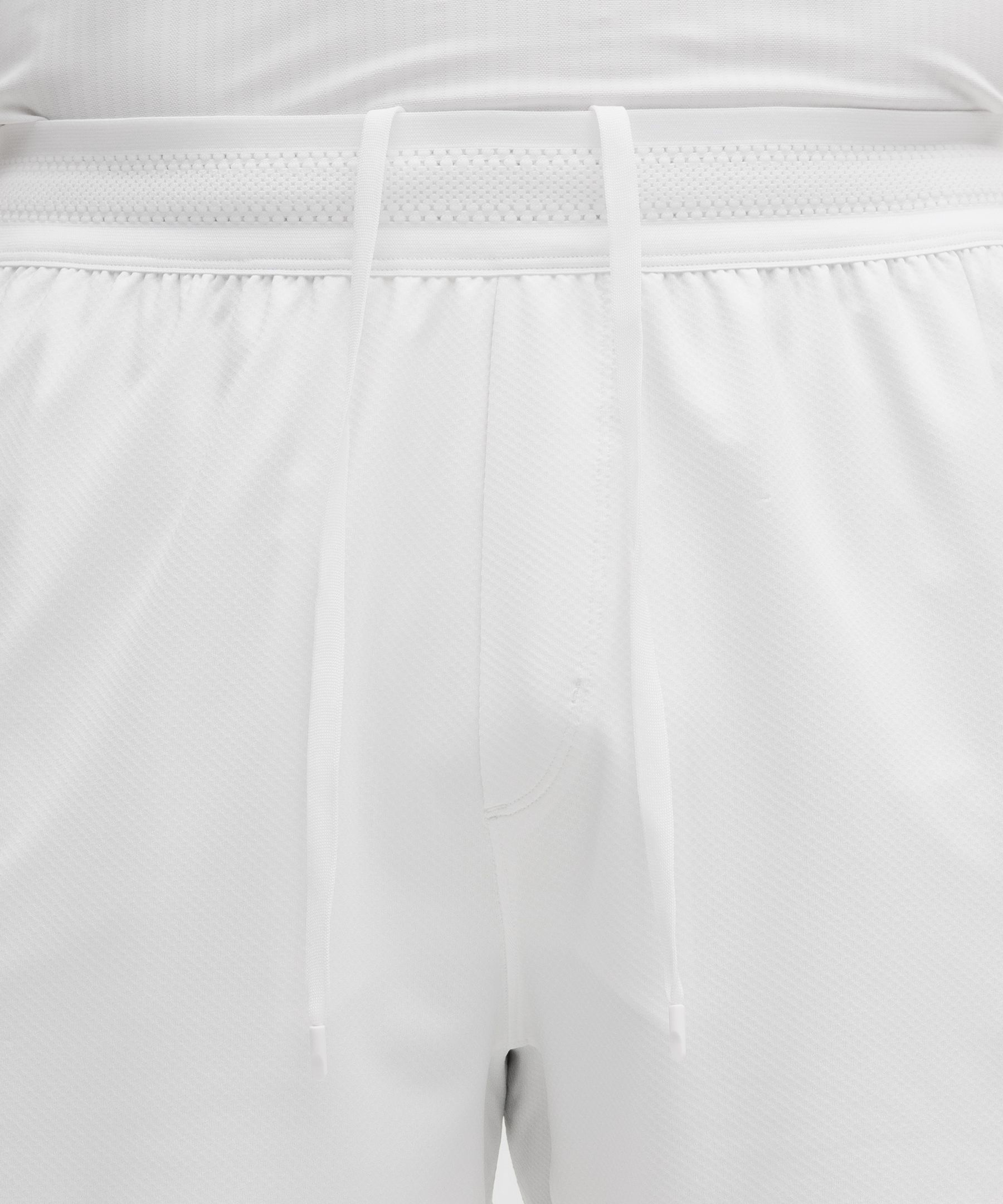 Mesh-Panelled Tennis Short 7"