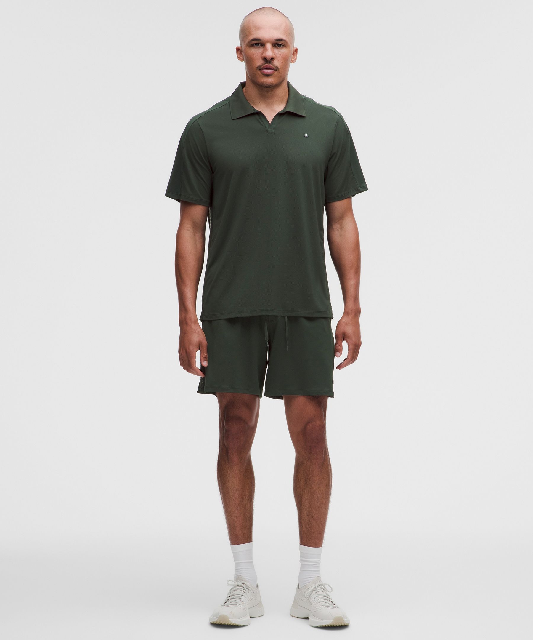 lululemon Shorts | Men's Mesh-Panelled Short 7" | Size L | Green