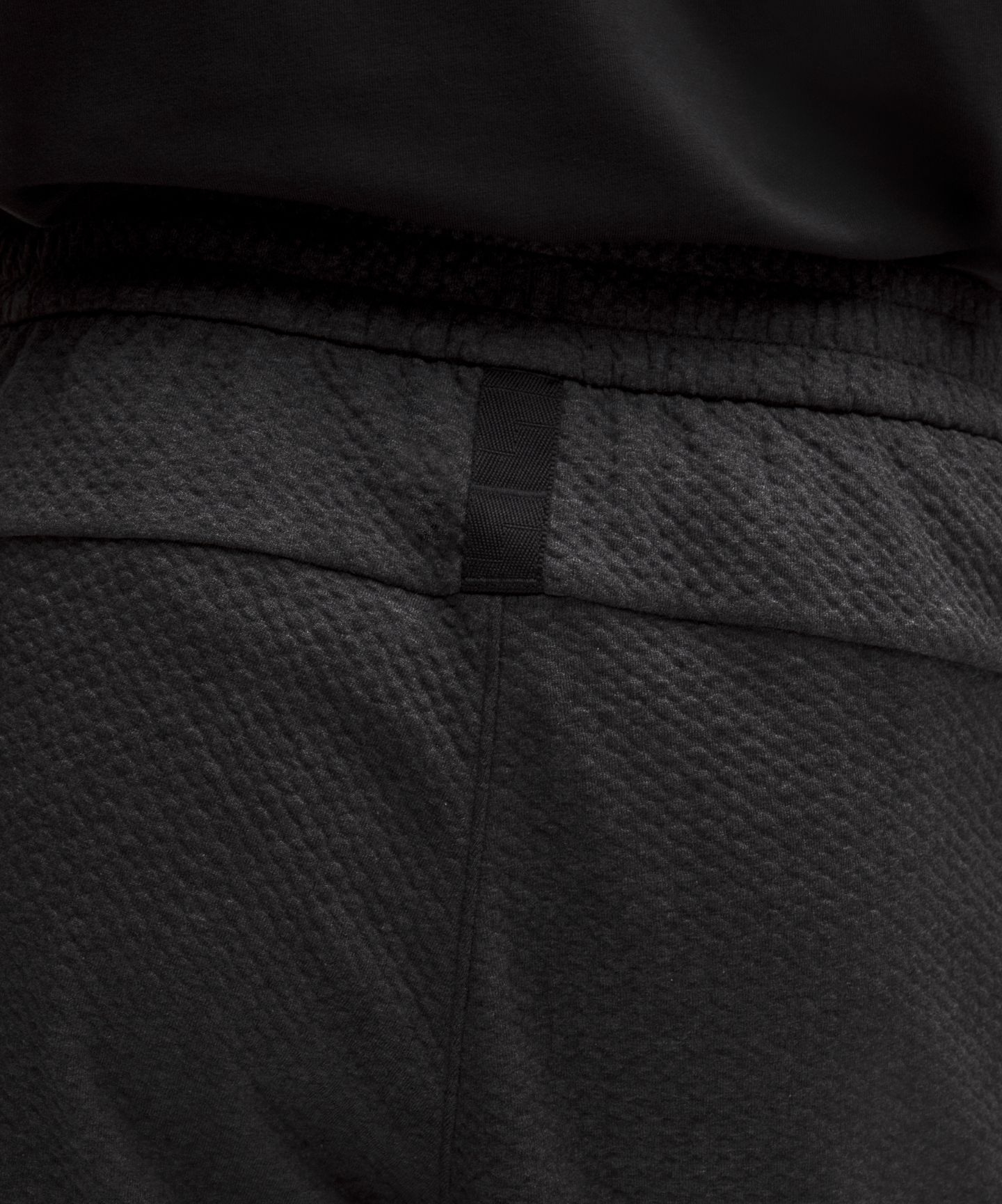 Мужские шорты Lululemon Ease The Day, цвет: Меланжевый чёрный / Чёрный — фото 6