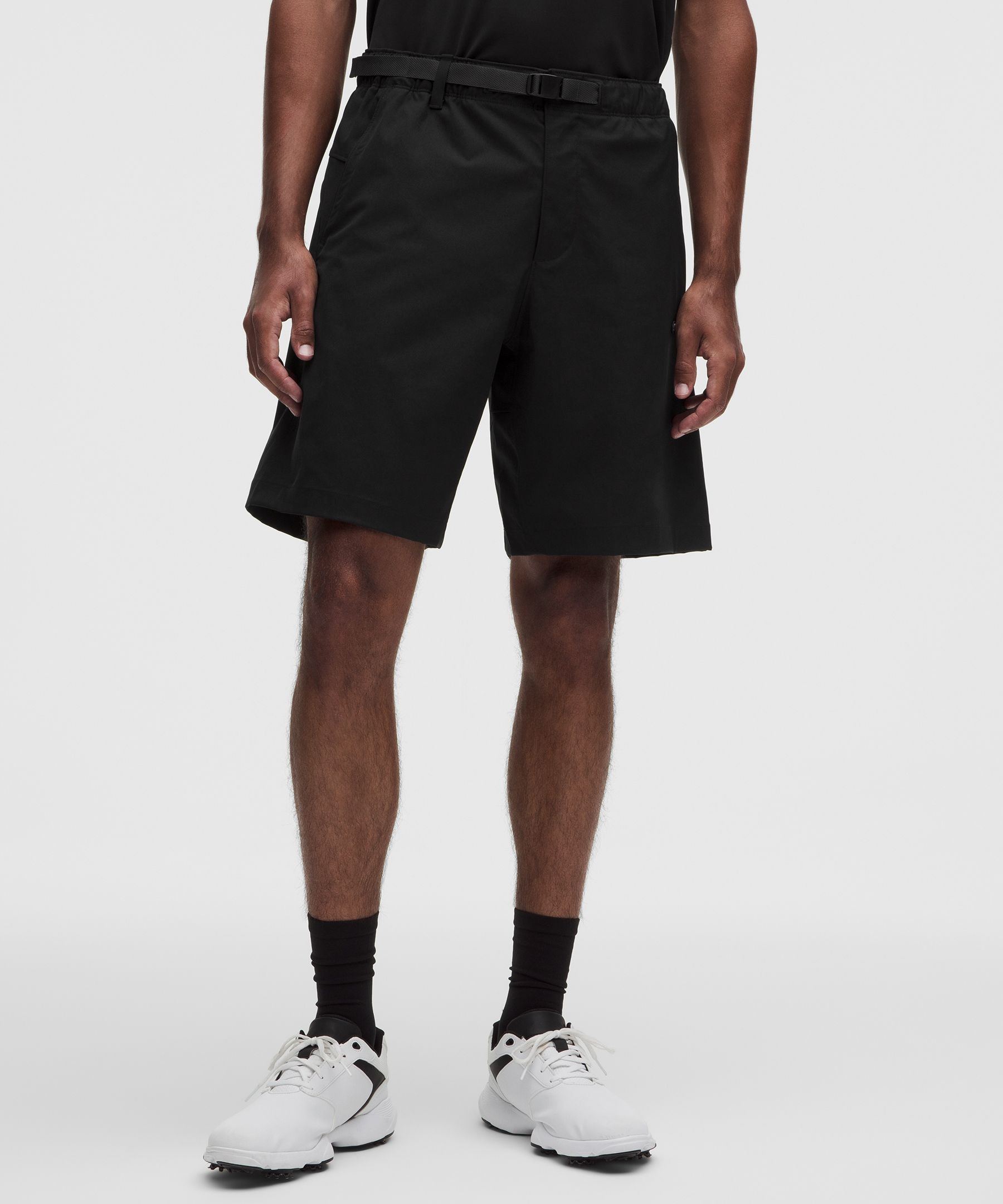 Stretch Twill Relaxed-Fit Golf Short 9"