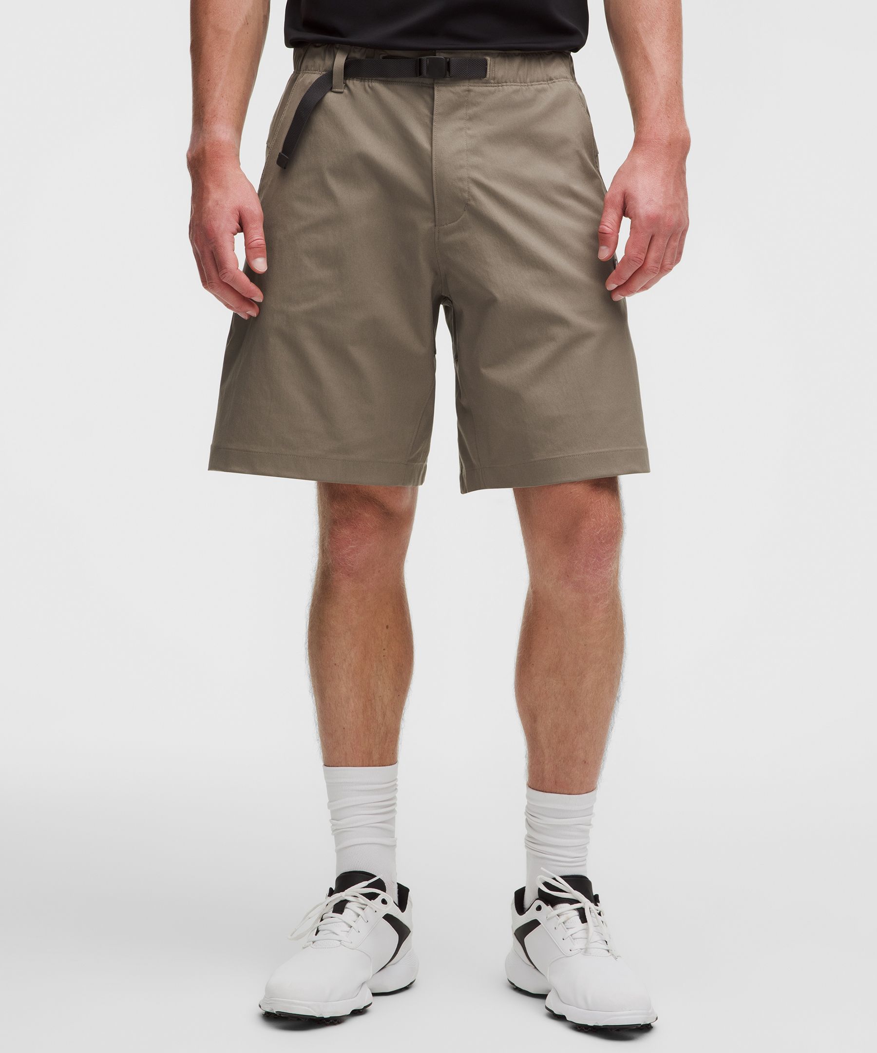Stretch Twill Relaxed-Fit Golf Short 9"