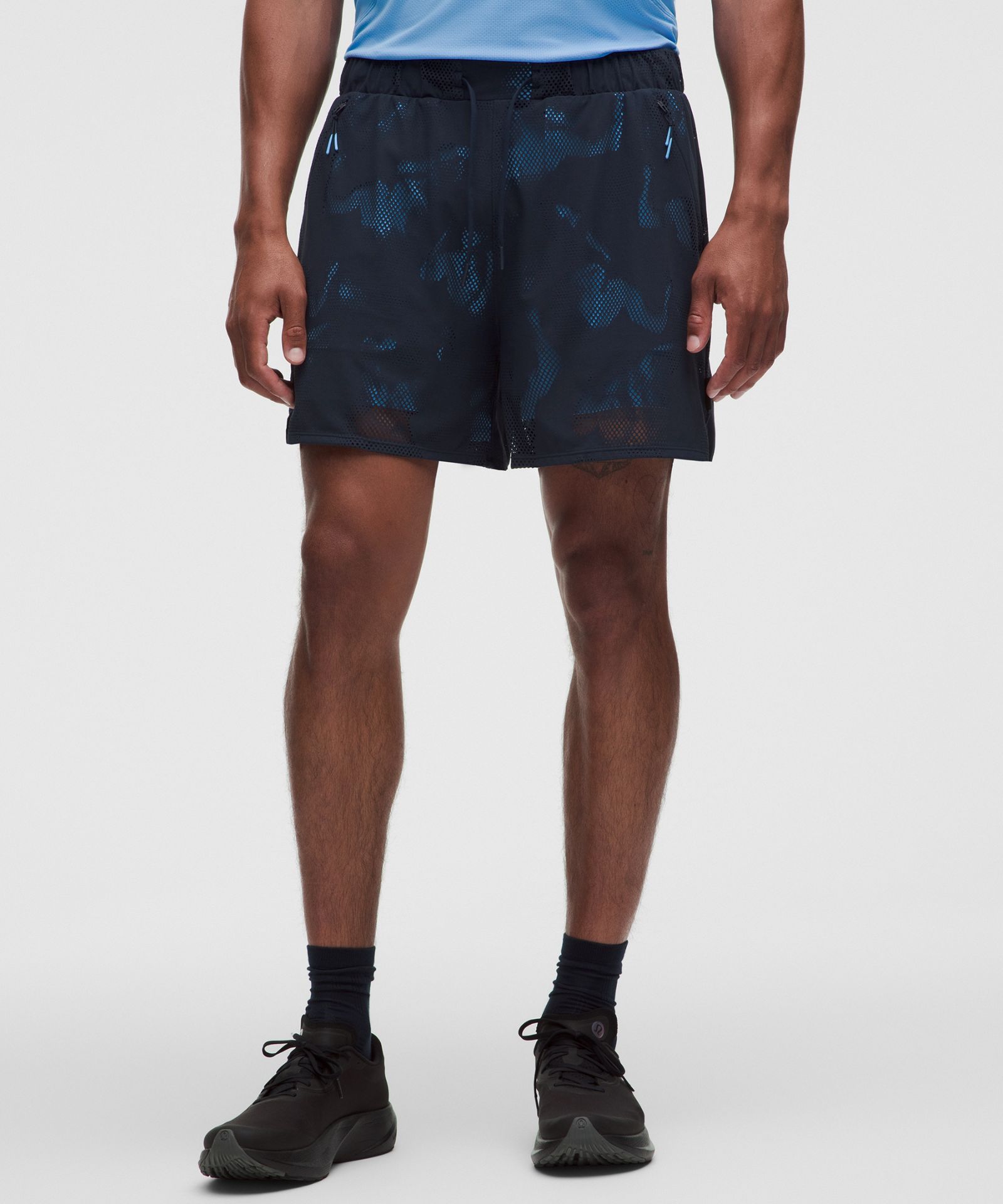 Мужские шорты Lululemon Jacquard-Knit Mesh 5 — фото 2