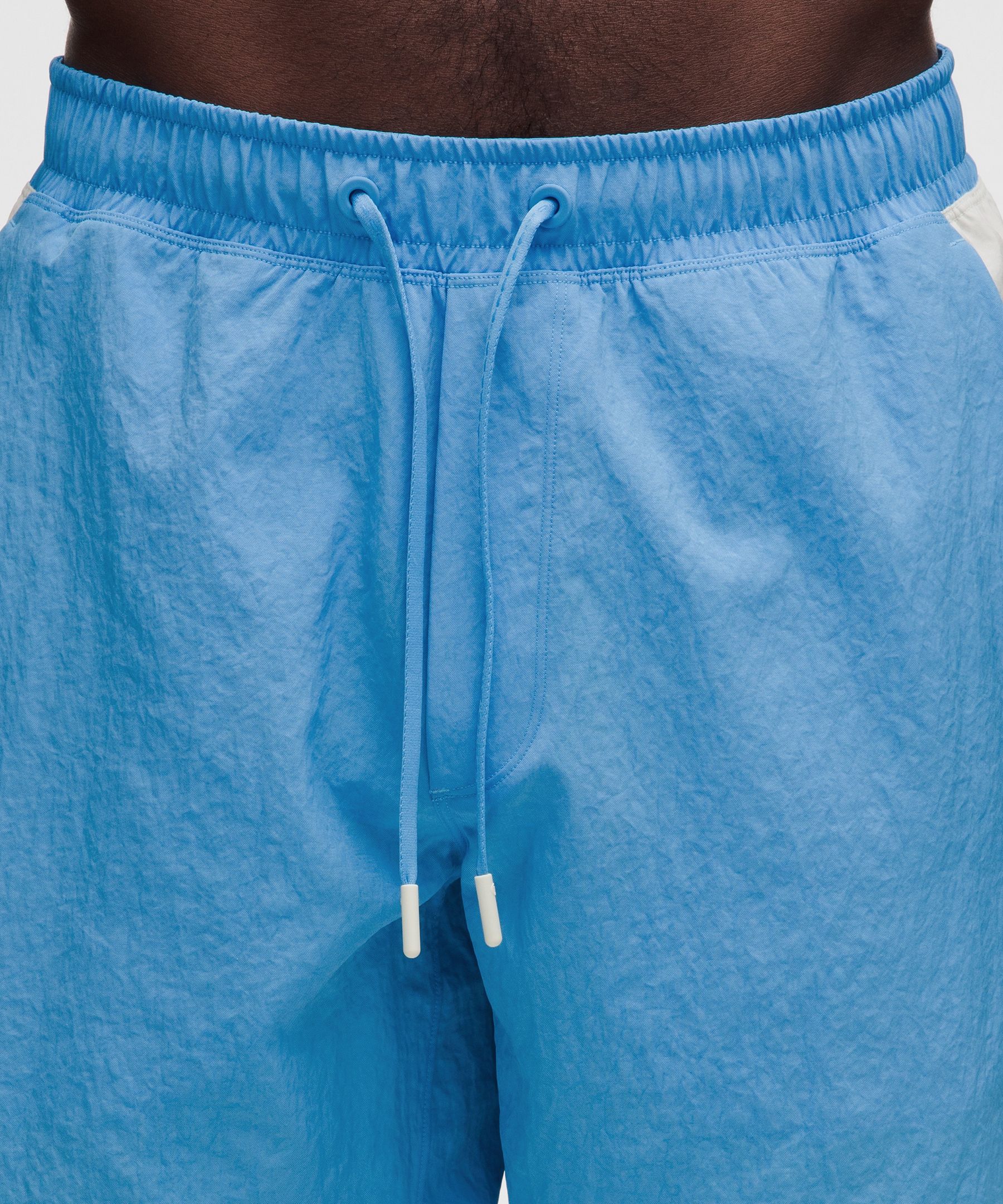 Short de bain en nylon froiss&eacute; 18 cm *Sans doublure