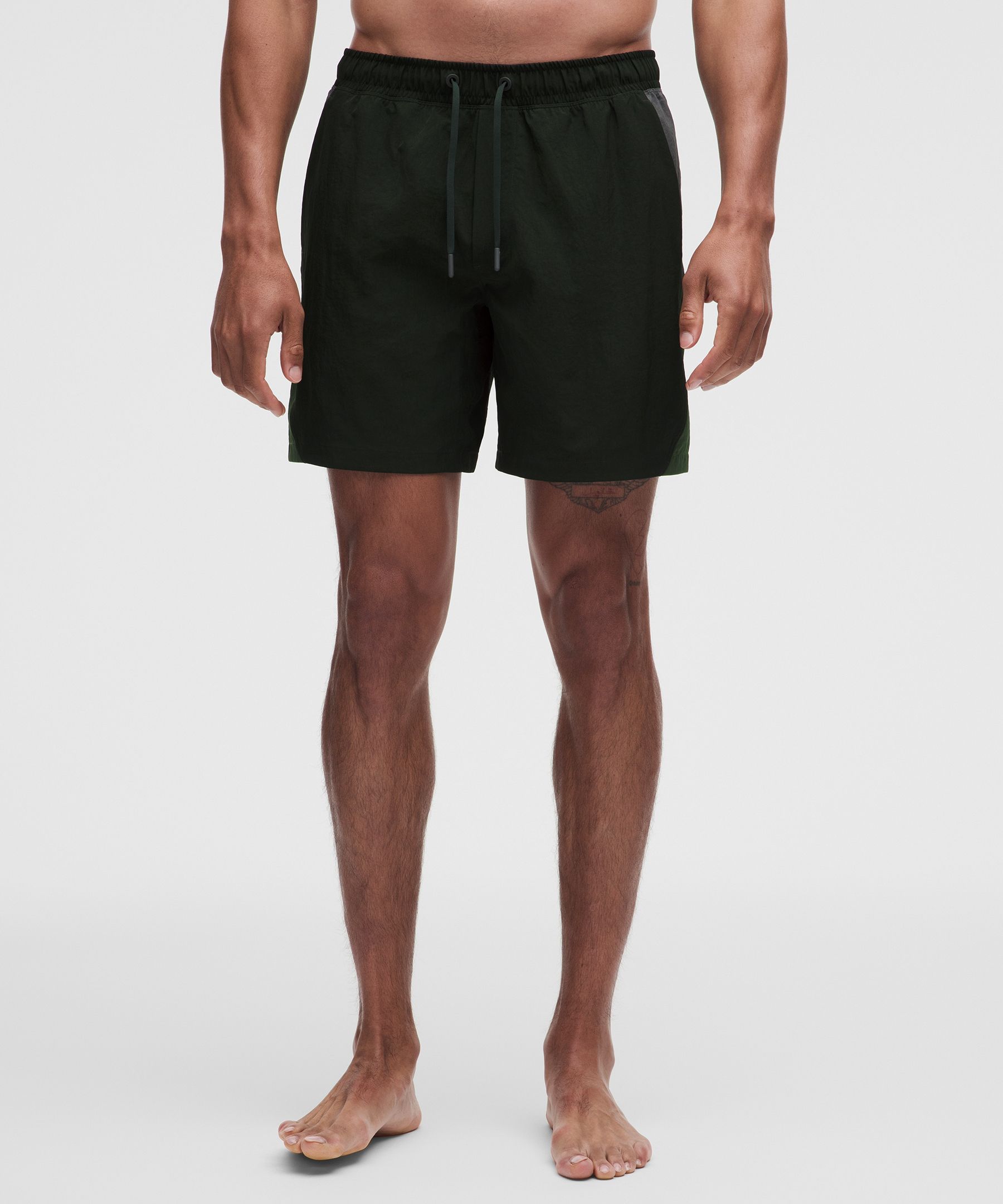 Crinkle Nylon Swim Short 7" *Linerless