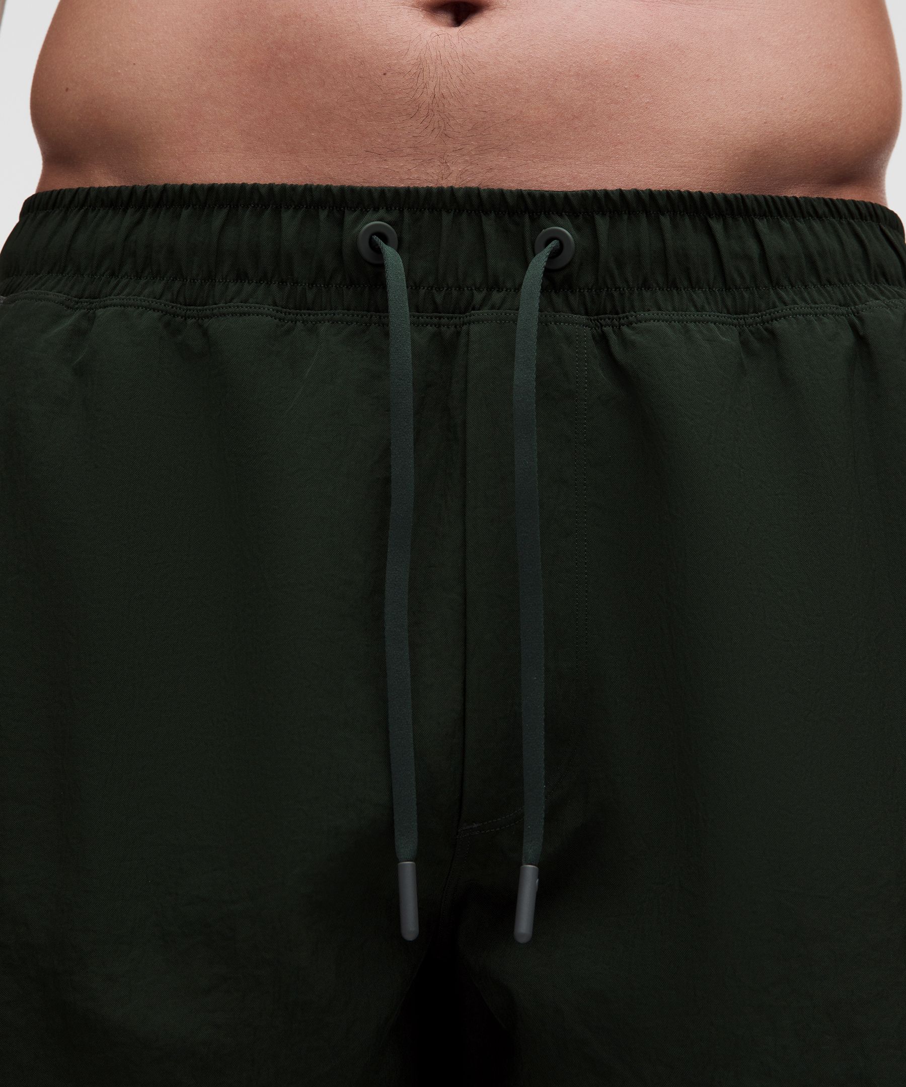 Short de bain en nylon froiss&eacute; 18 cm *Sans doublure