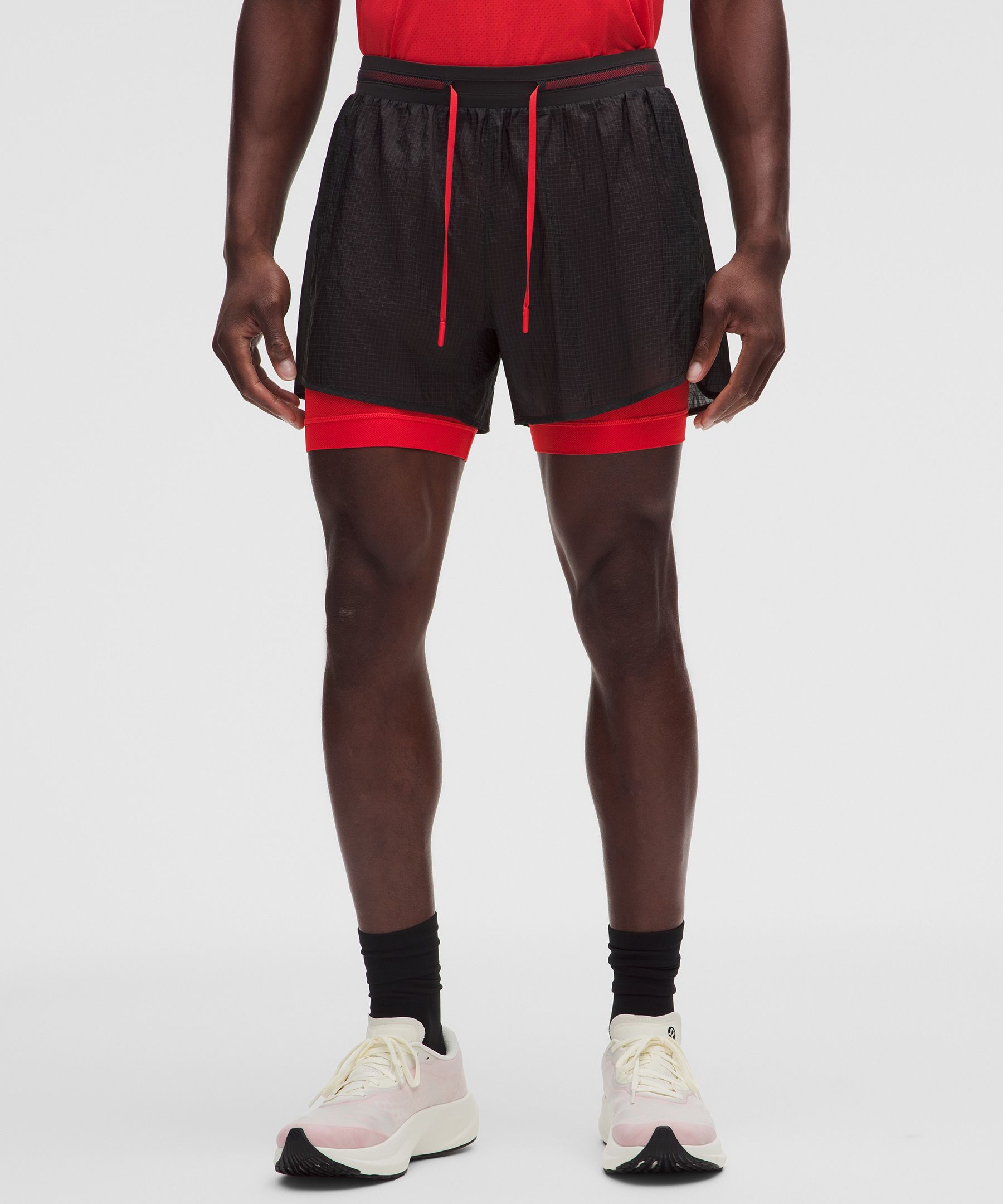 Ultraleichte Ripstop-Laufshorts mit Liner 10&nbsp;cm