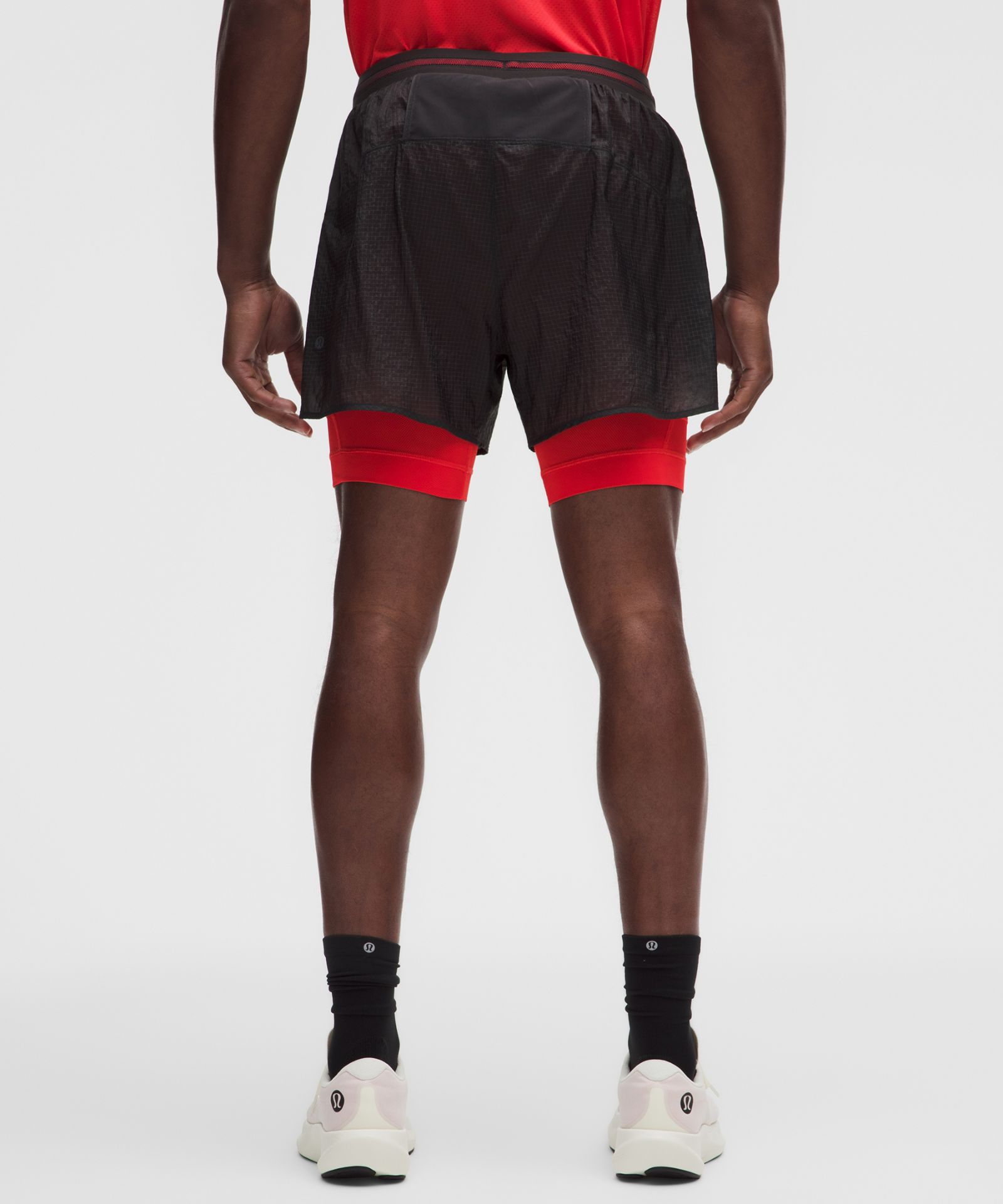 Мужские беговые шорты Lululemon Ultralight Ripstop Lined — фото 3