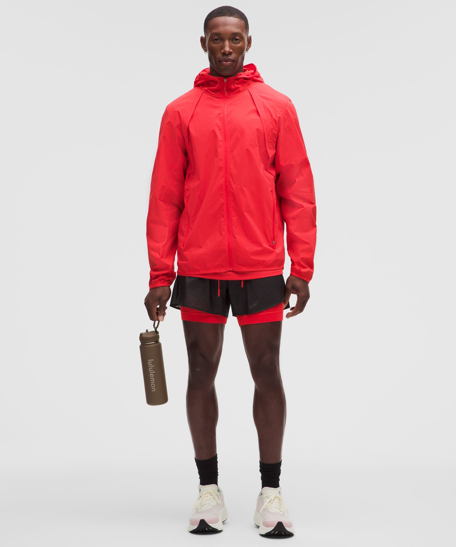 Мужские беговые шорты Lululemon Ultralight Ripstop Lined — фото 8