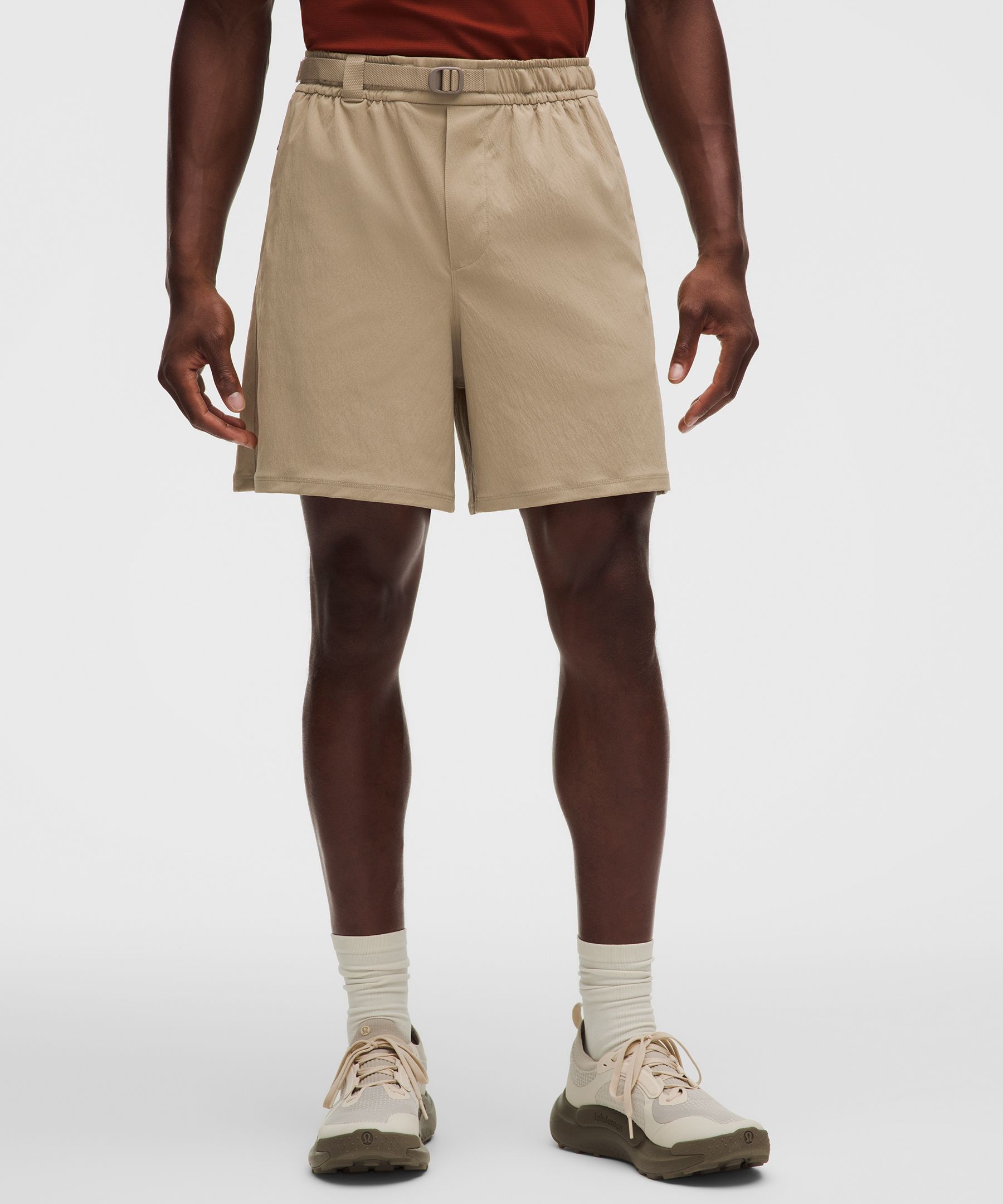 Short de randonnée décontracté avec protection UV 15 cm