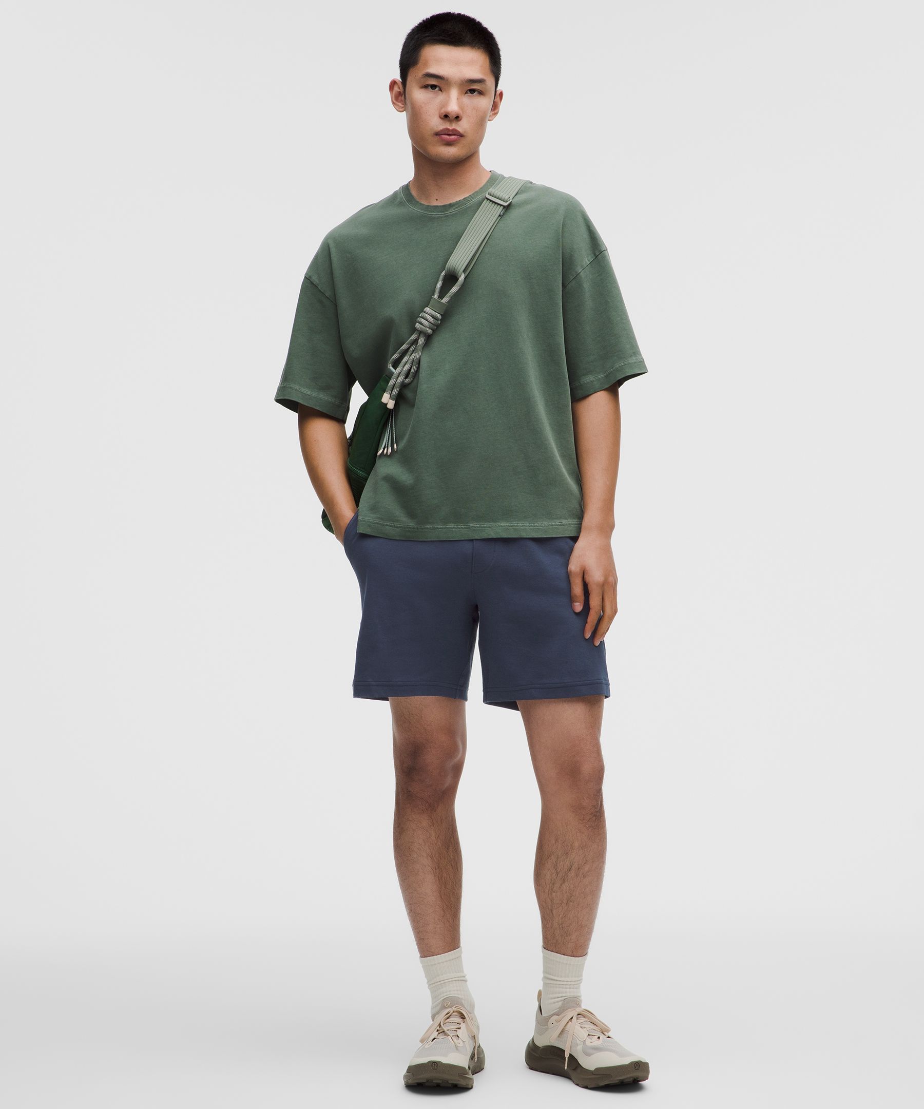 Pique Performer Relaxed Short 7"