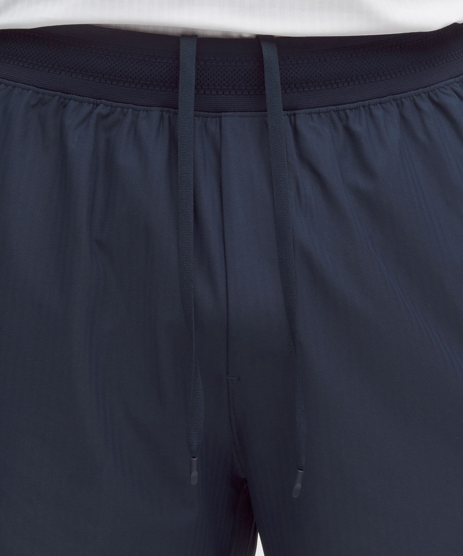 Striped Mesh Tennis Short 5"