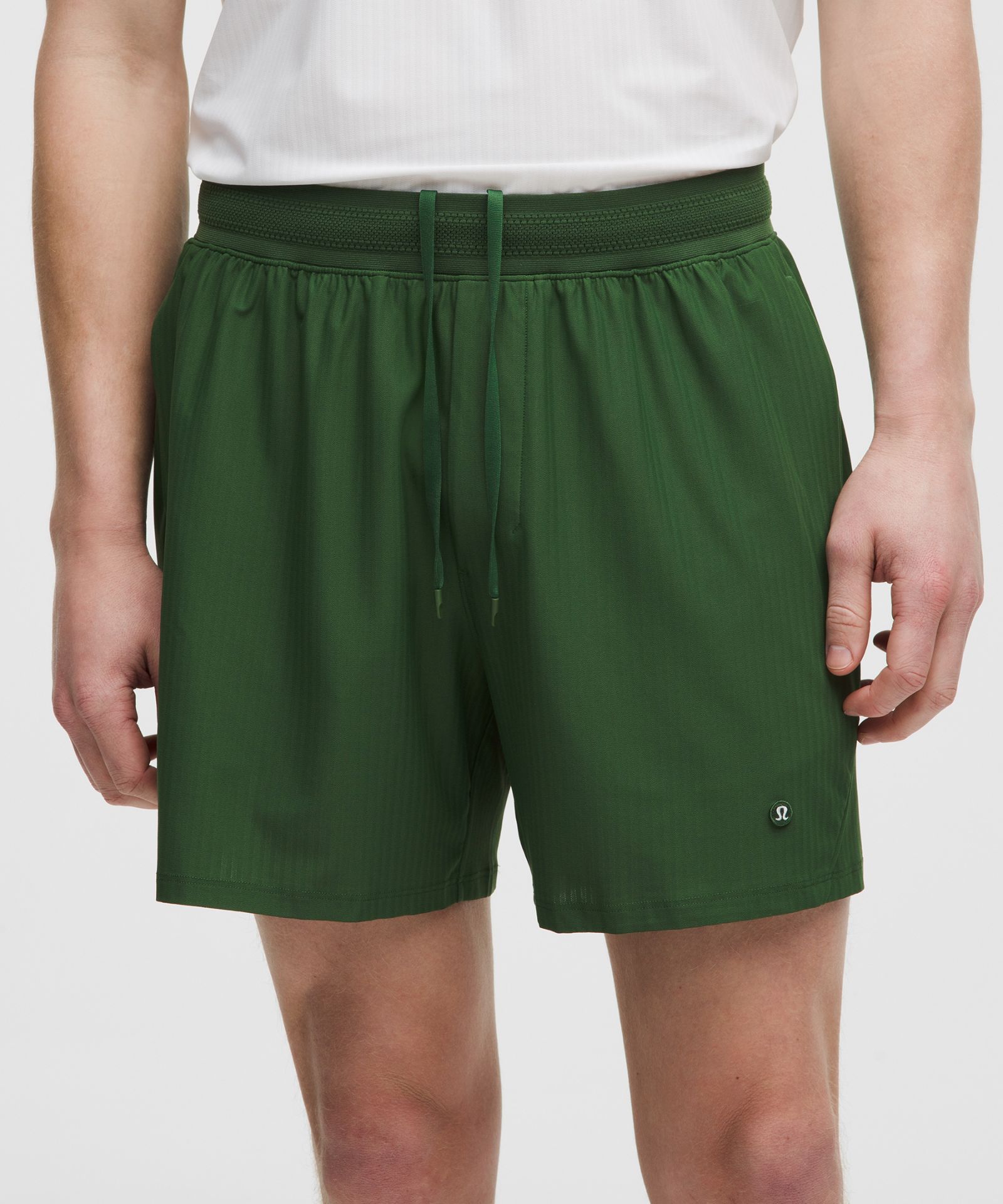 Lululemon Striped Mesh Tennis Short 5" — фото 4