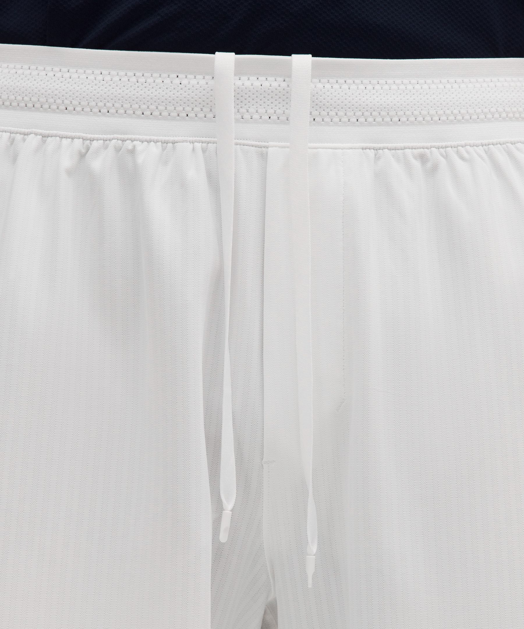 Striped Mesh Tennis Short 7"