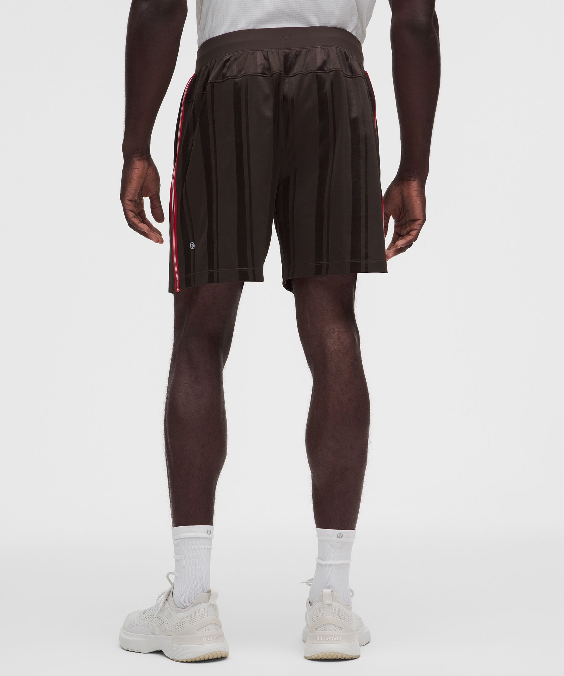 Knit Stripe Linerless Training Short 7"