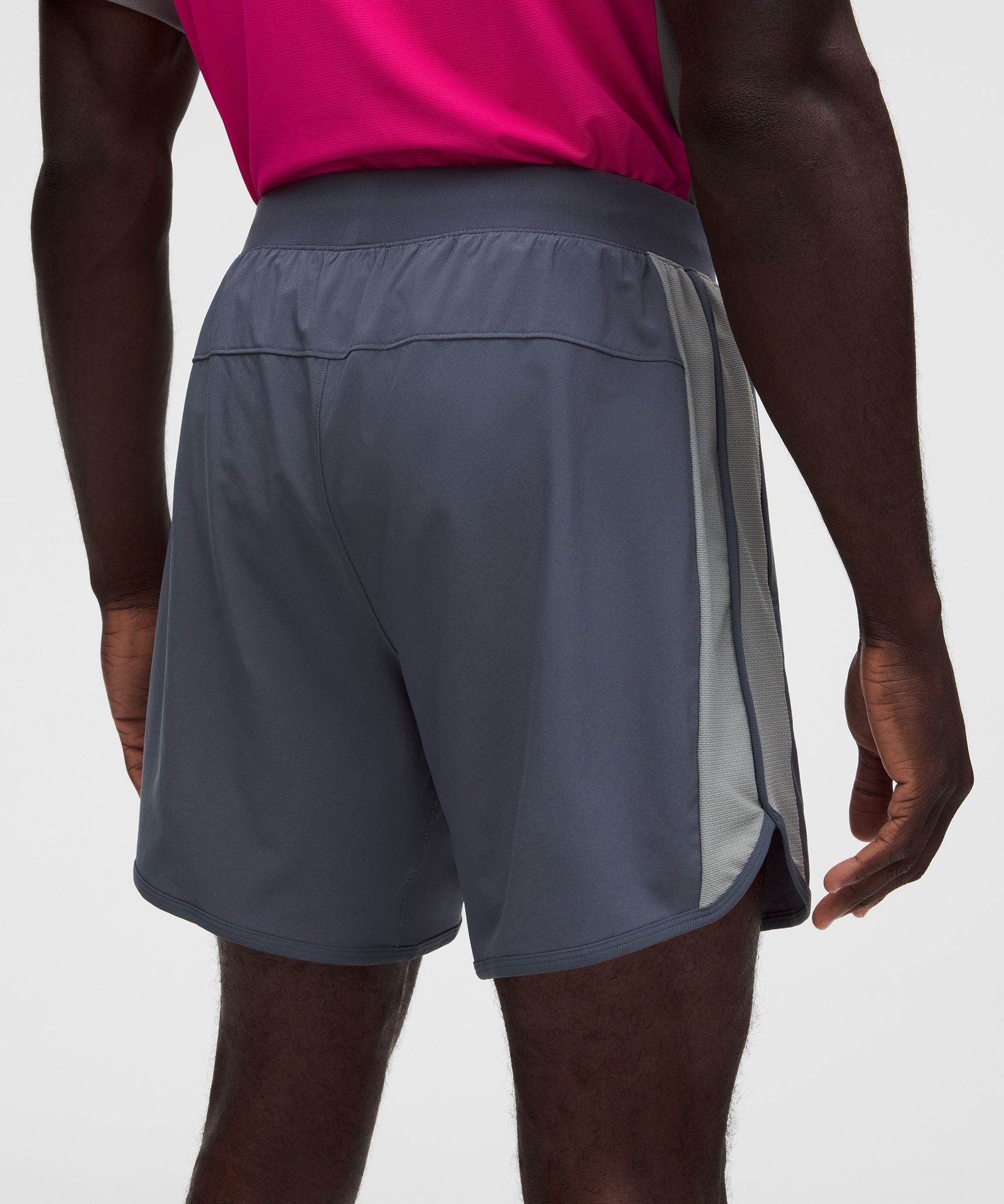 Lightweight Mesh-Pannelled Tennis Short 7"