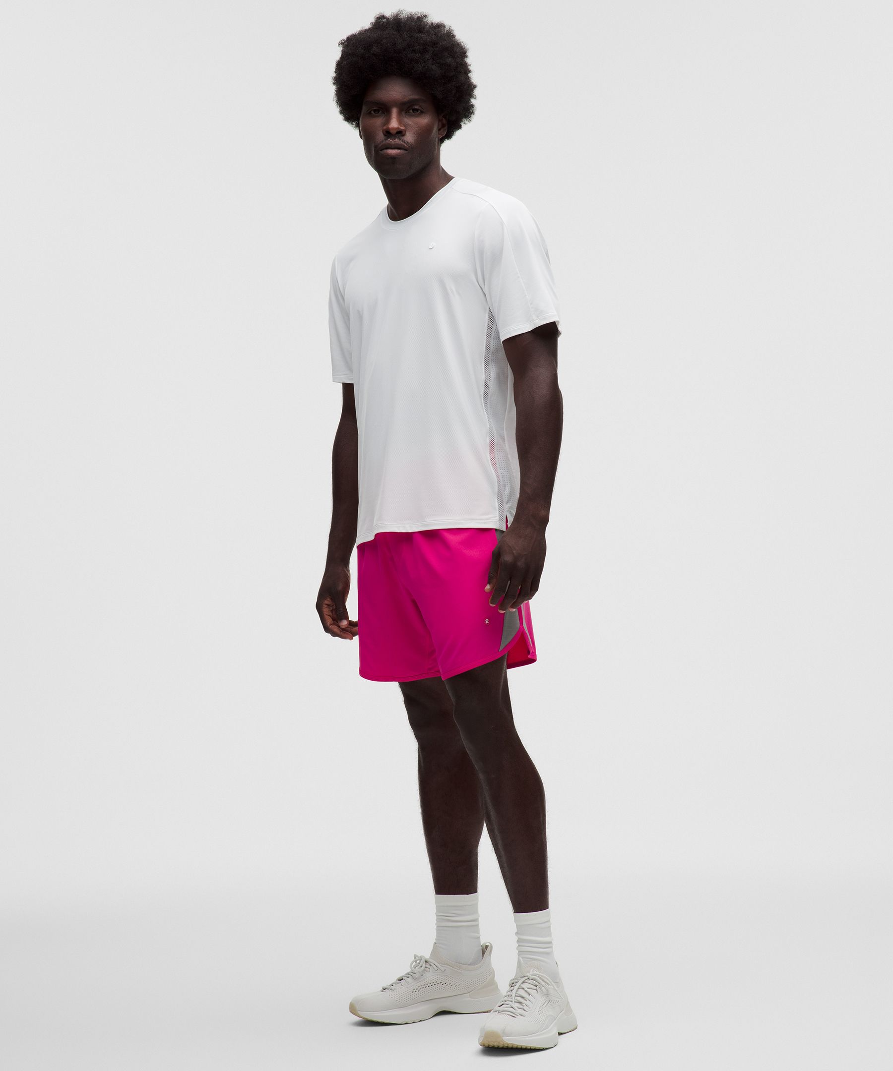 Lightweight Mesh-Pannelled Tennis Short 7"