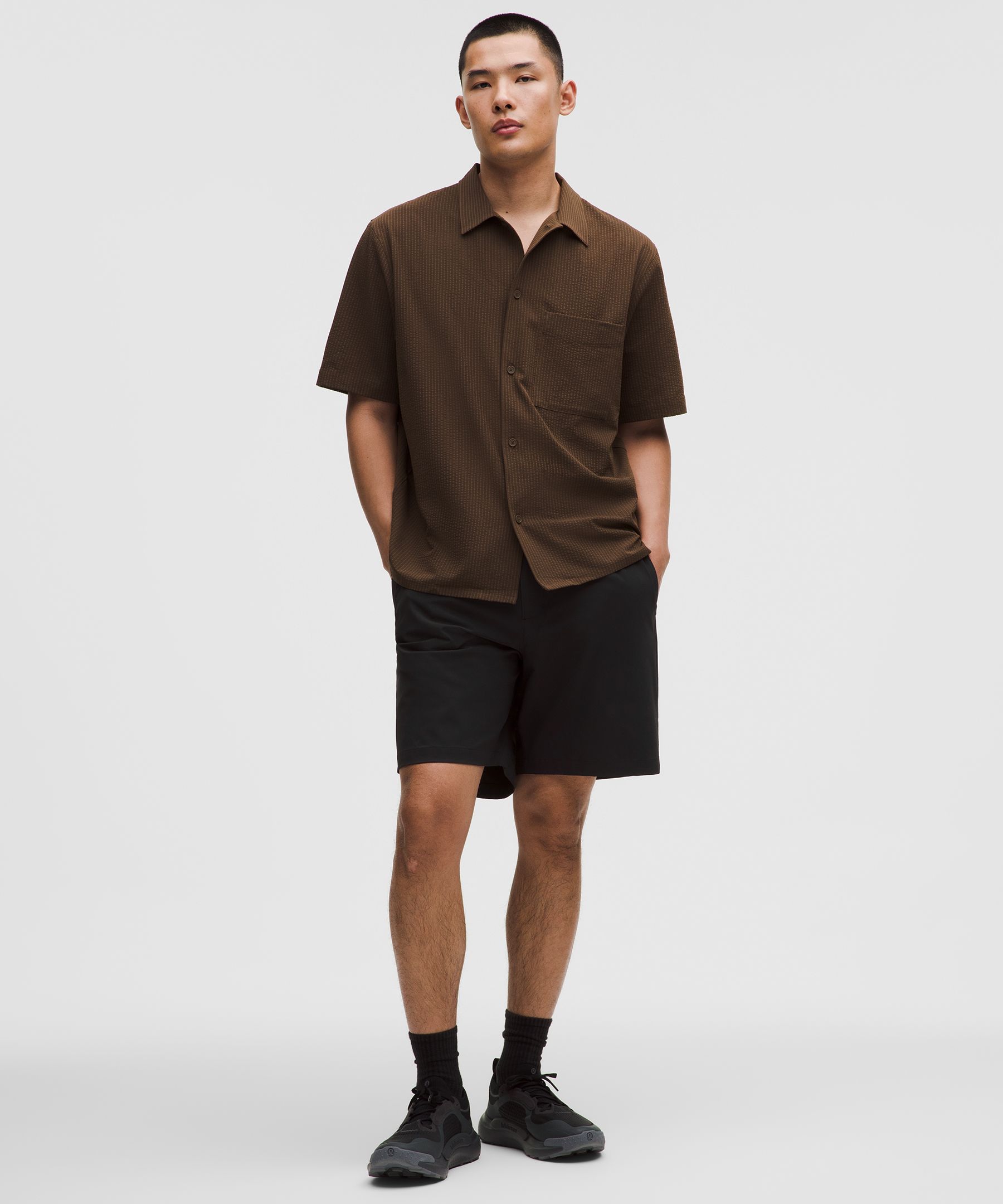 Zero Tucks Relaxed-Fit Short 8"