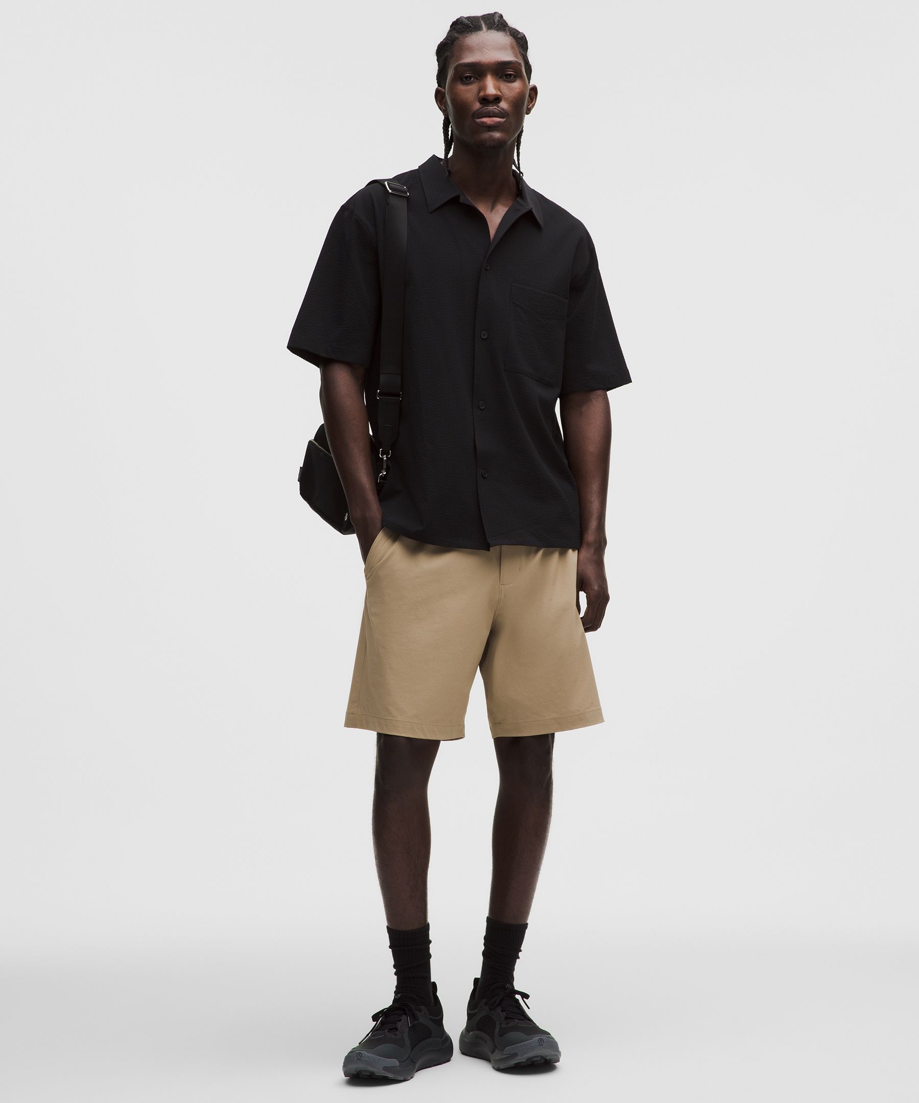 Zero Tucks Relaxed-Fit Short 8"