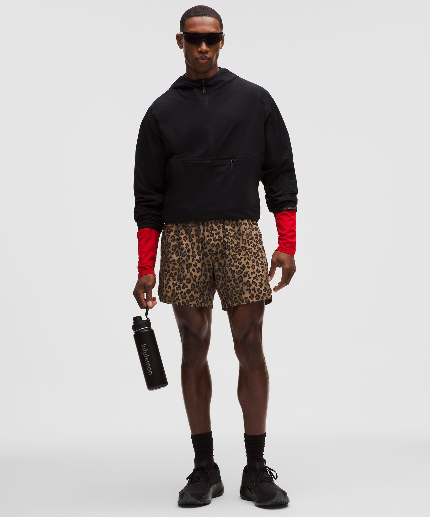 Lululemon Mile Maker Ripstop Lined Short 6" INTERNATIONAL SHIPPING