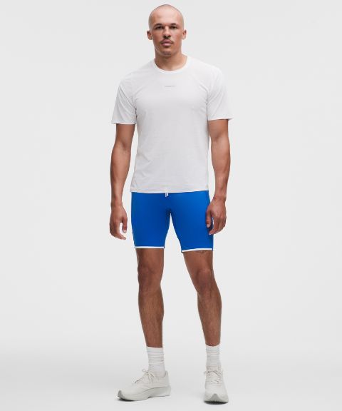 Мужские беговые легинсы Lululemon Nulux Running Half Tight