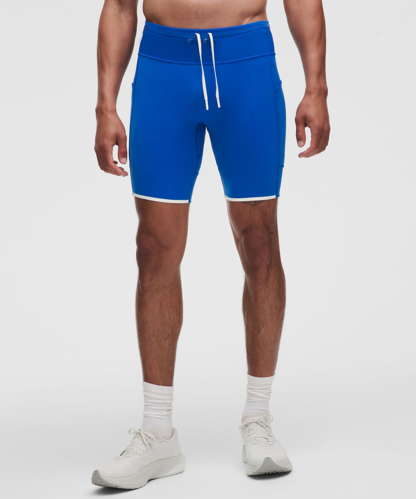 Мужские беговые легинсы Lululemon Nulux Running Half Tight — фото 2
