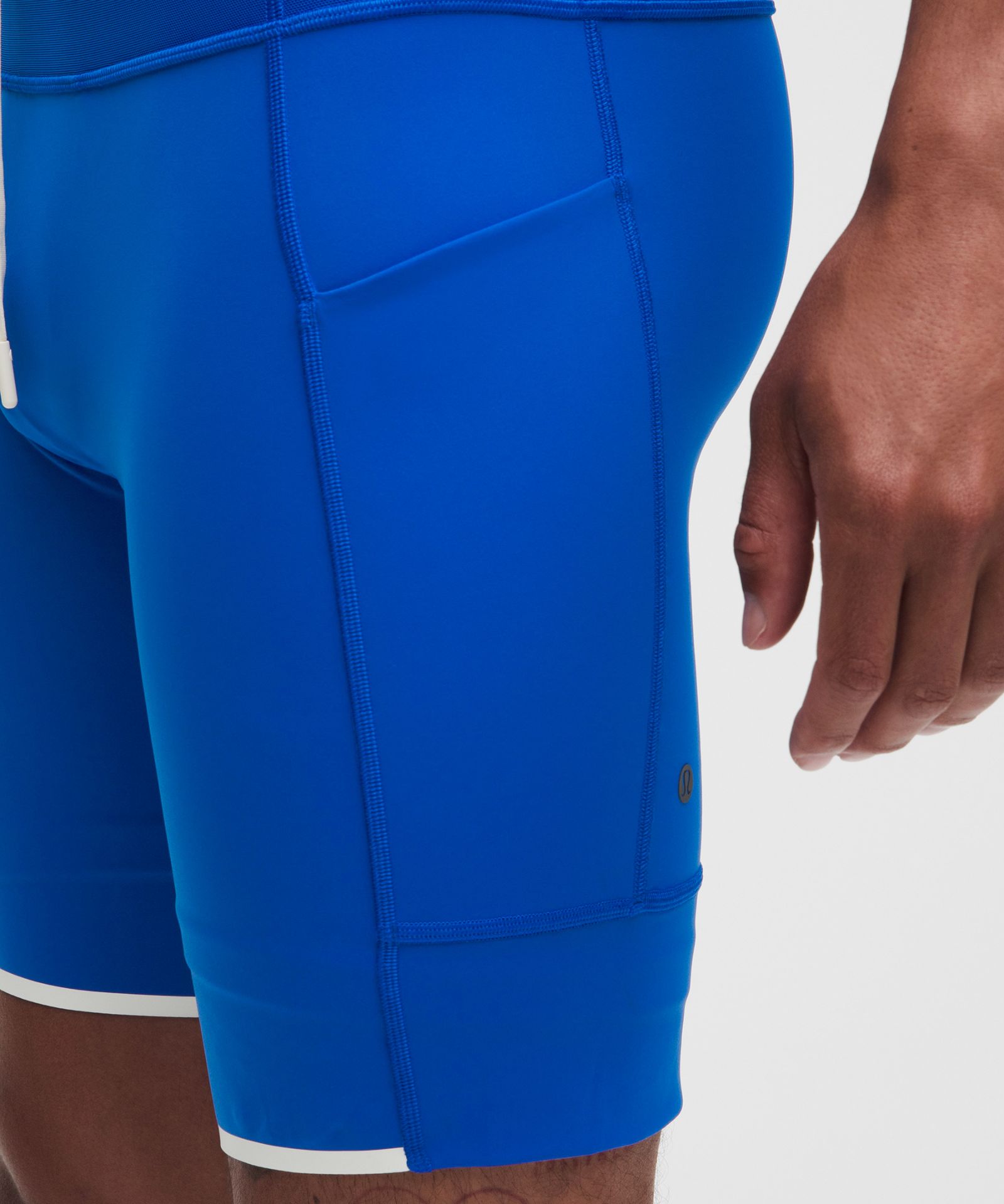 Мужские беговые легинсы Lululemon Nulux Running Half Tight — фото 5