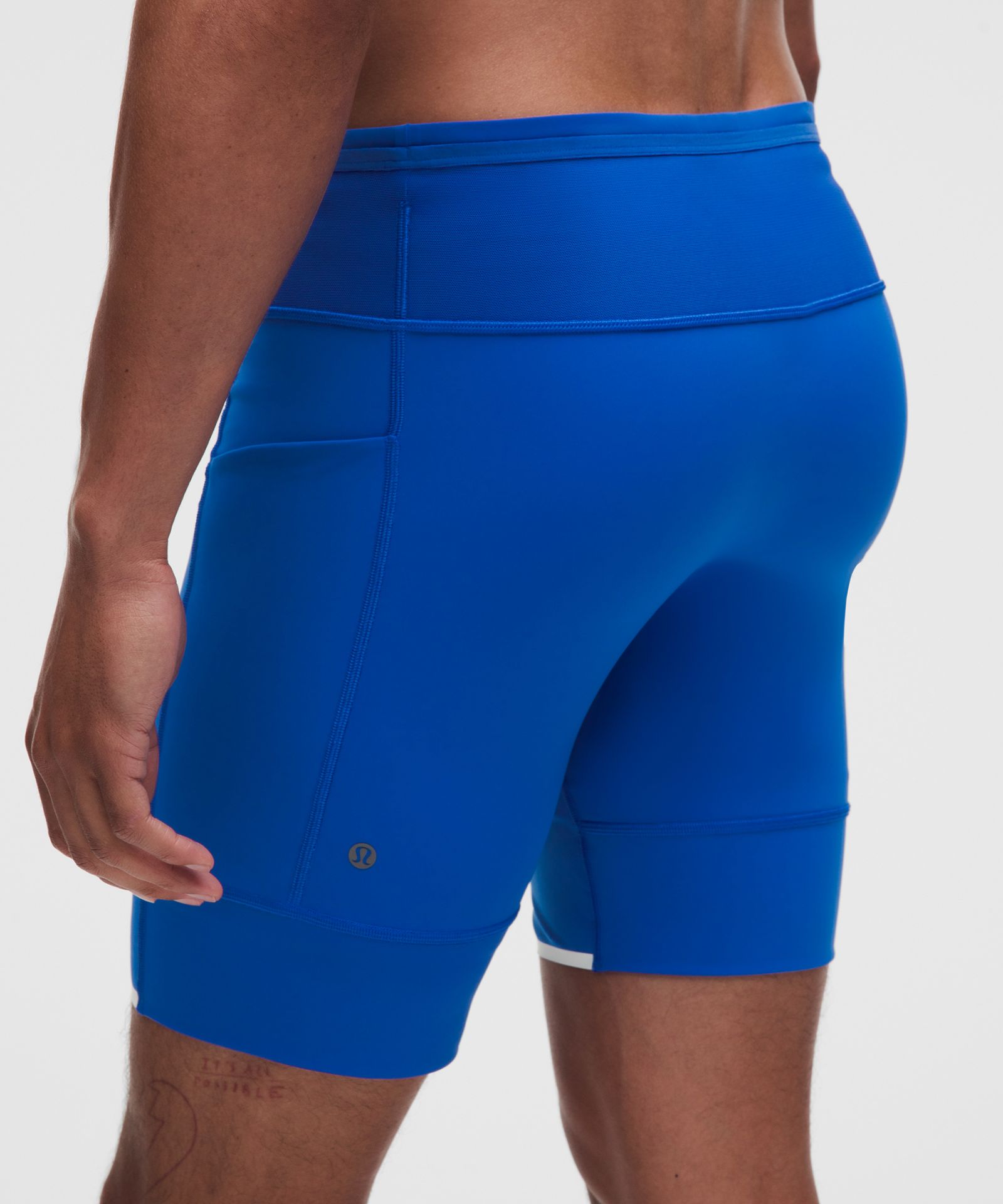 Мужские беговые легинсы Lululemon Nulux Running Half Tight — фото 6
