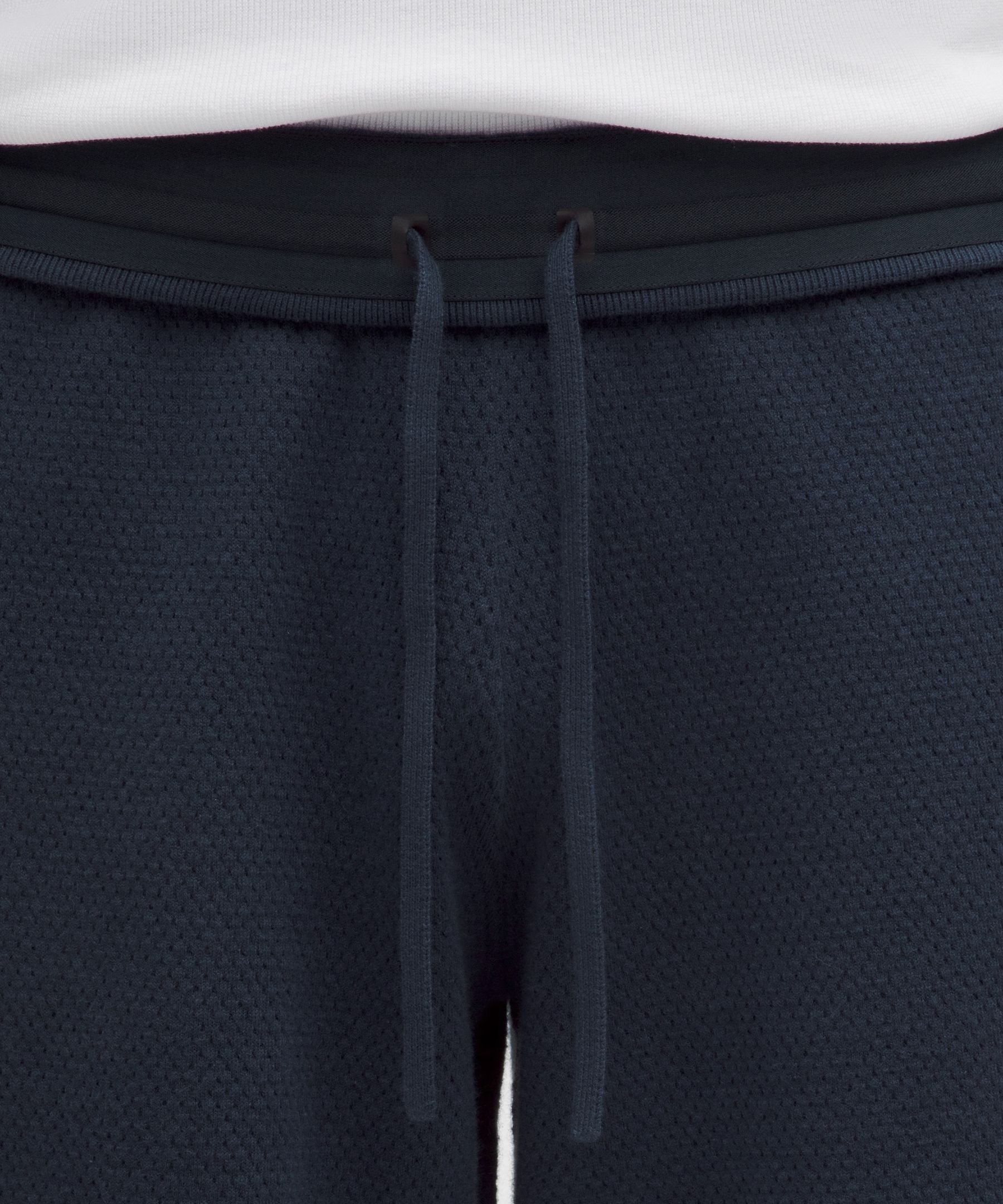 Cotton-Blend Knit Short 7"