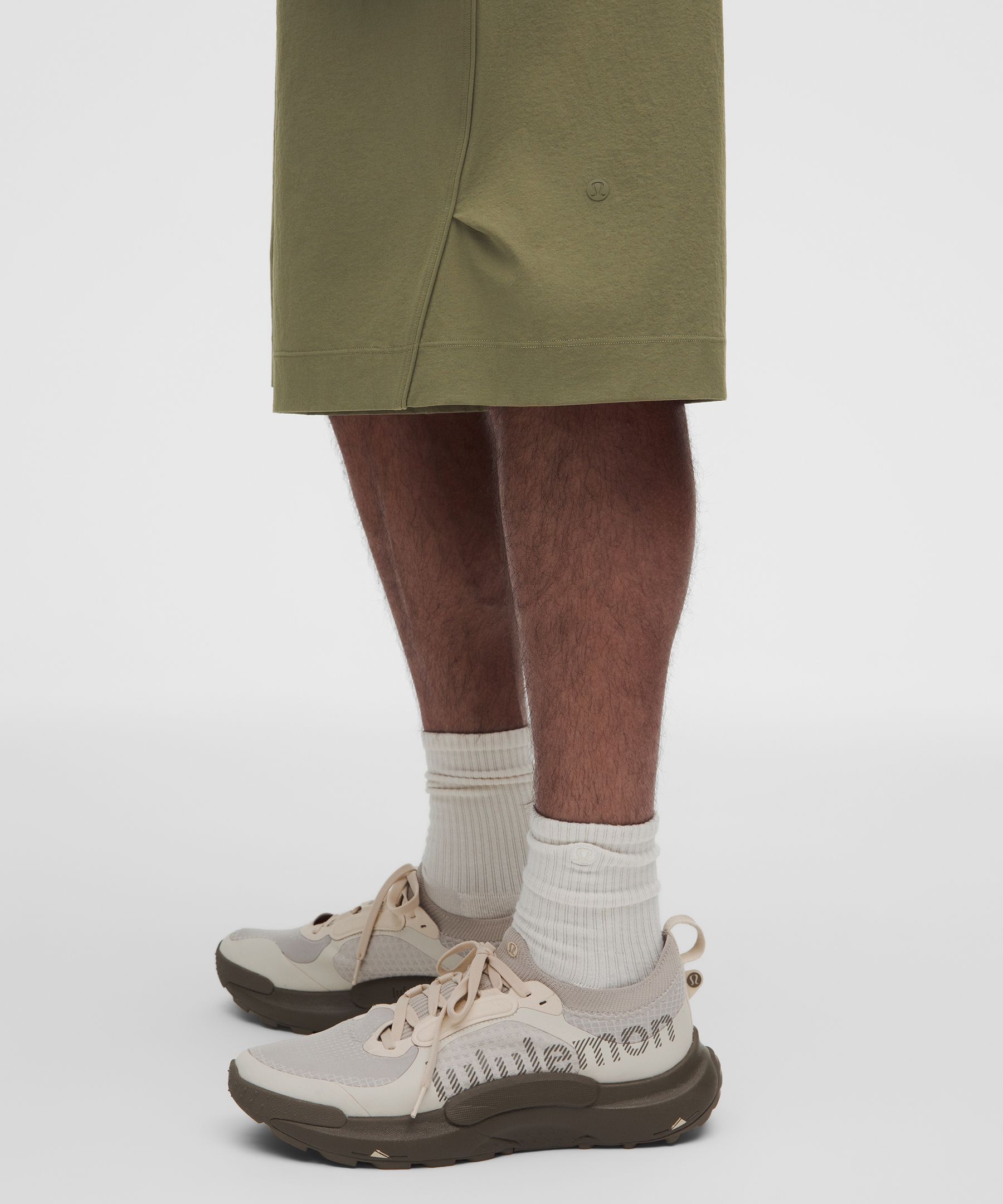 Stretch-Woven Knee-Length Short 14"
