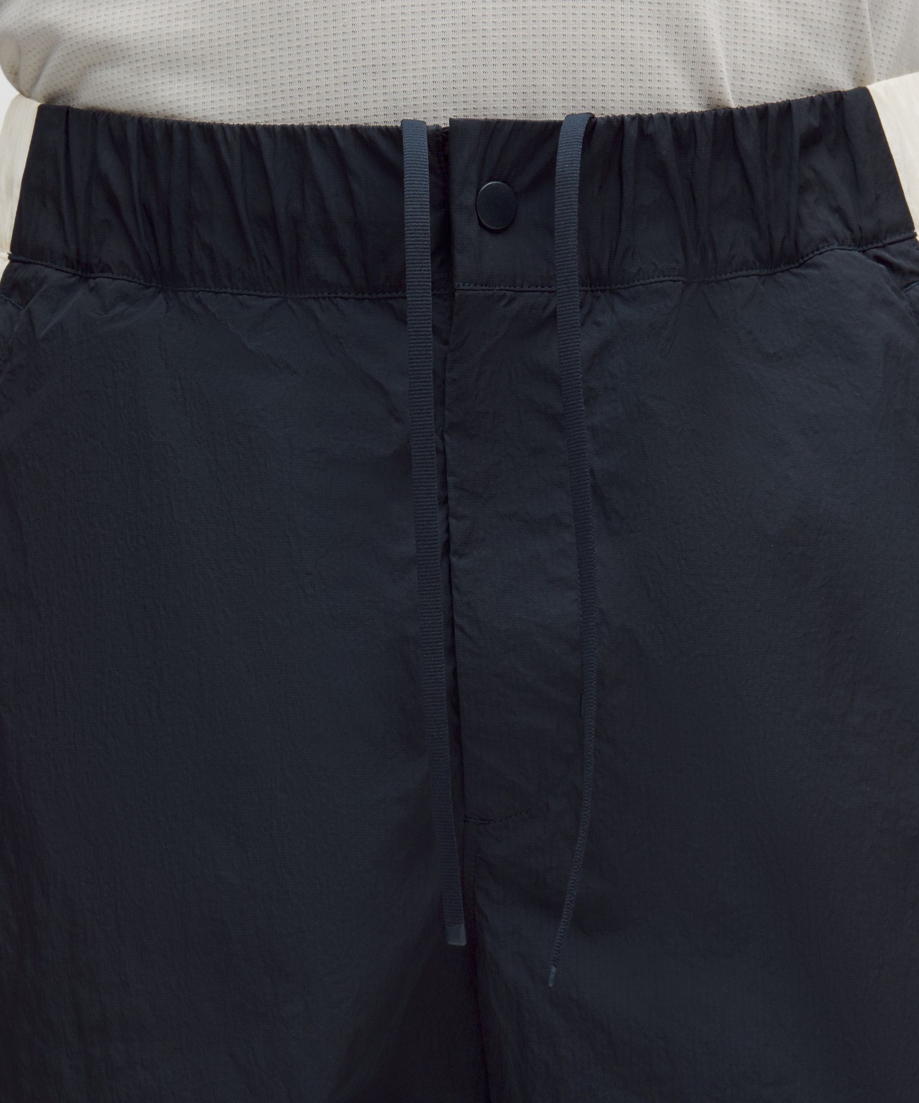Nylon Relaxed Track Short 9"