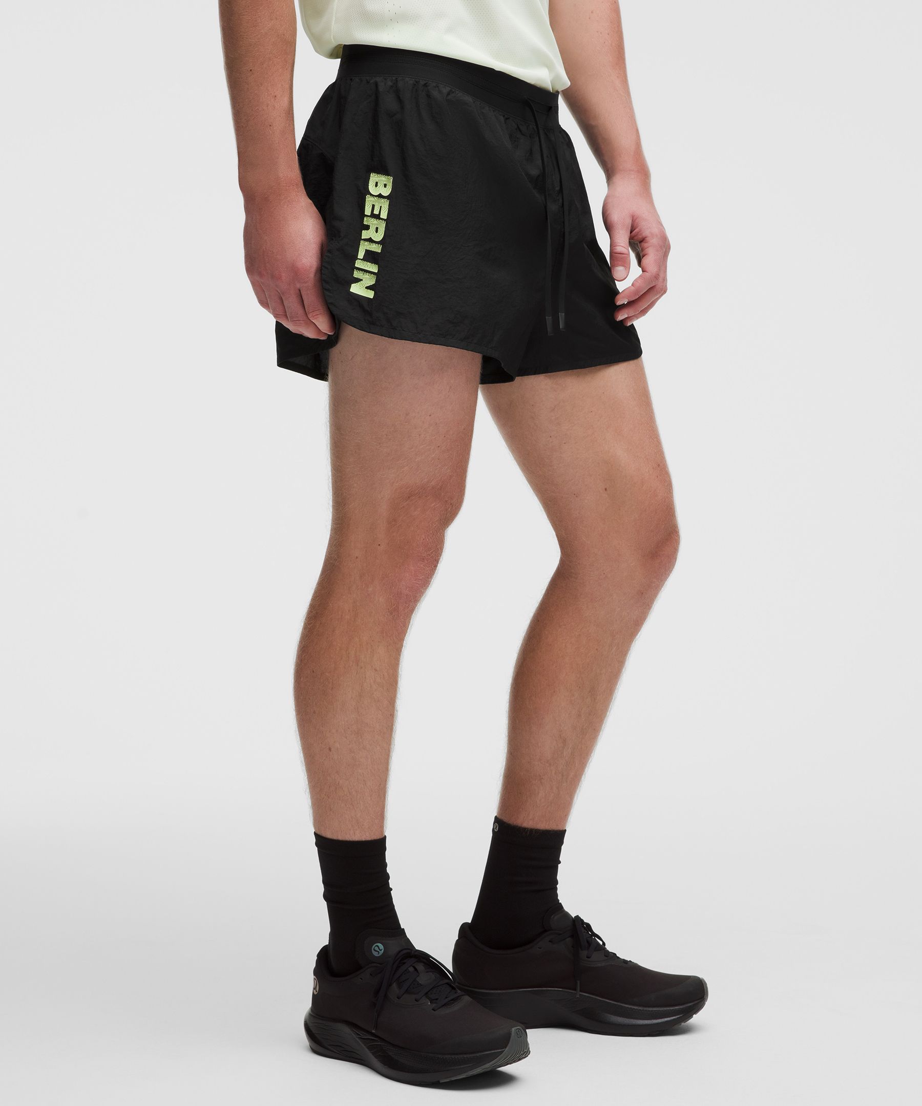Fast and Free Lined Split Short 3" Updated Design *Berlin '26