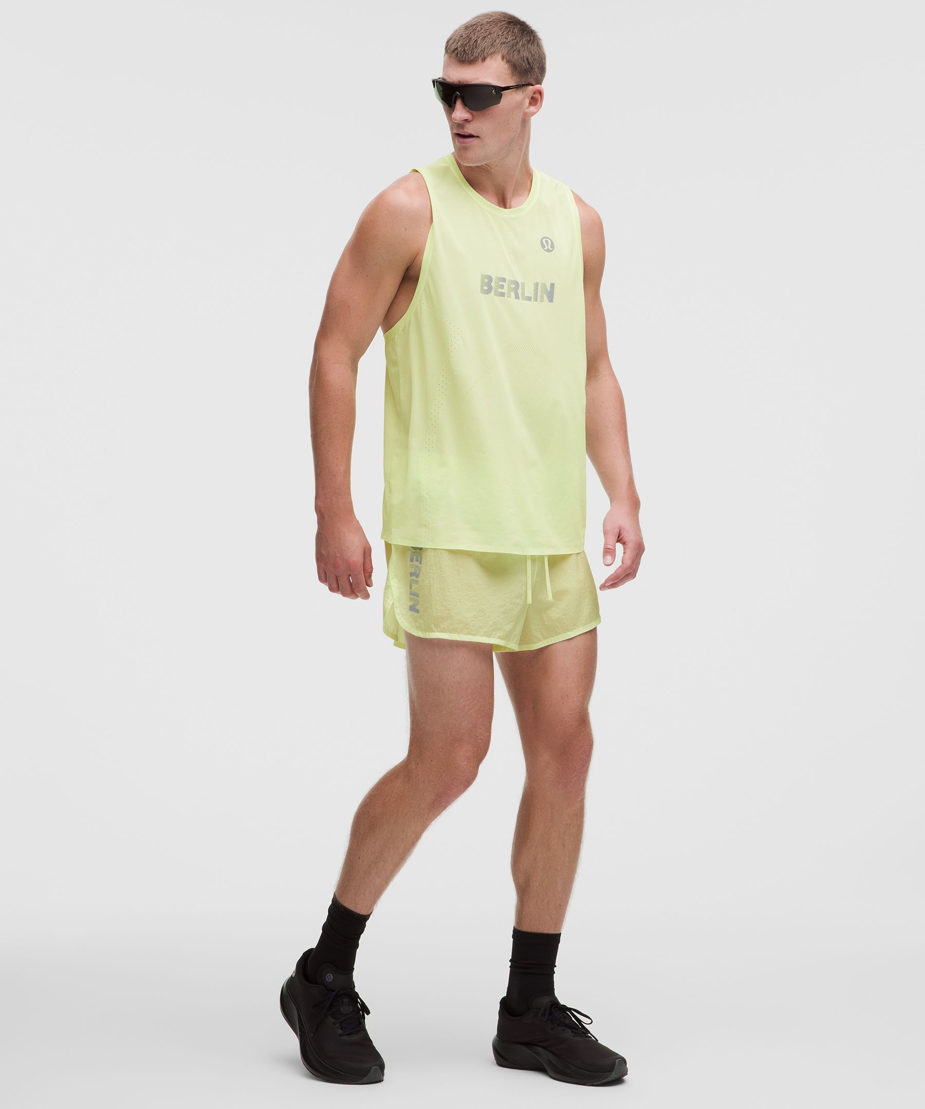 Fast and Free Lined Split Short 3" Updated Design *Berlin '26