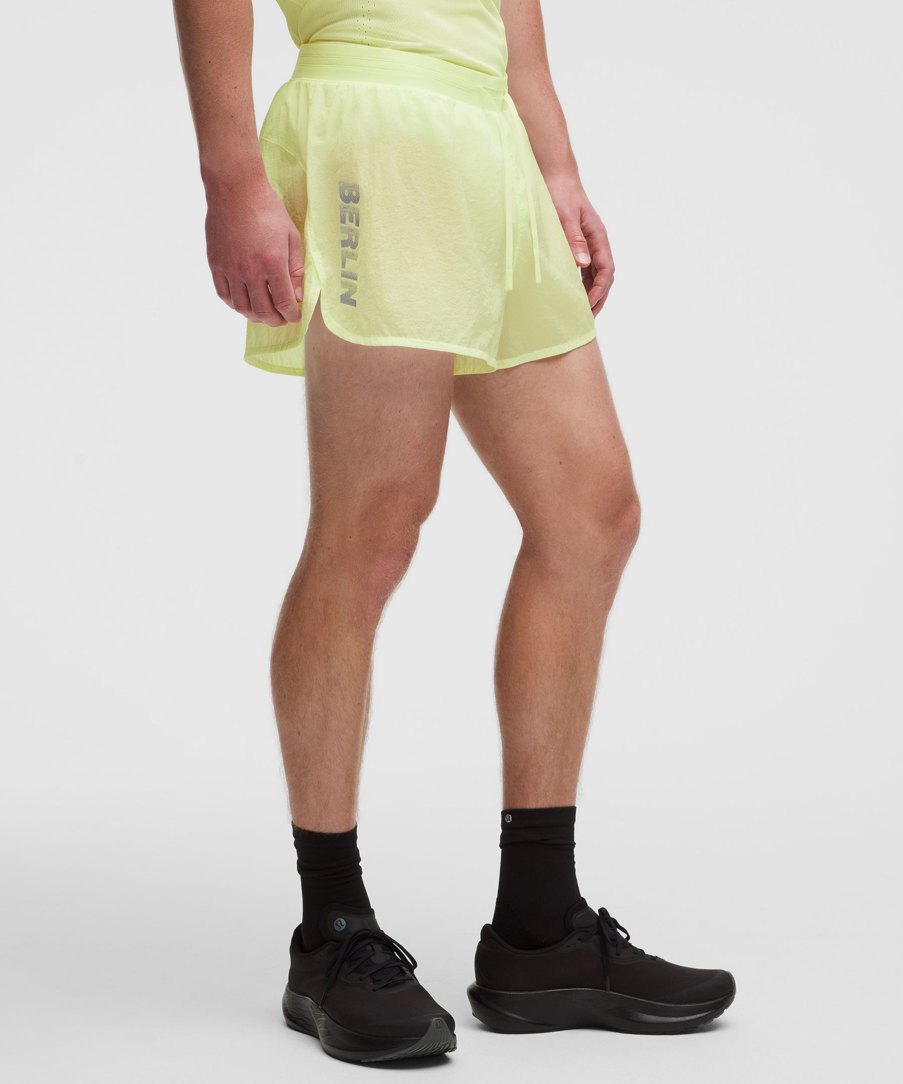 Fast and Free Lined Split Short 3" Updated Design *Berlin '26