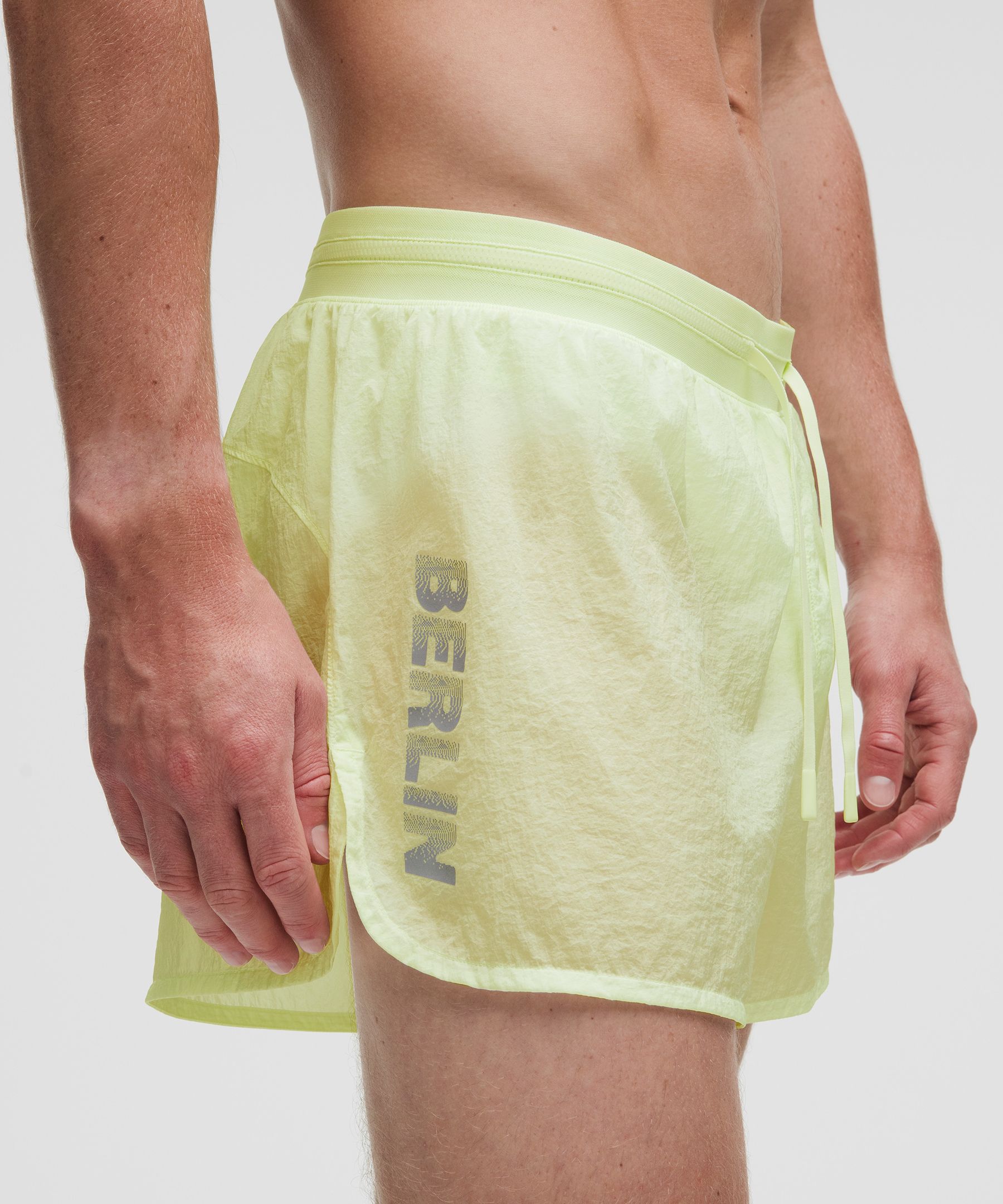 Fast and Free Lined Split Short 3" Updated Design *Berlin '26