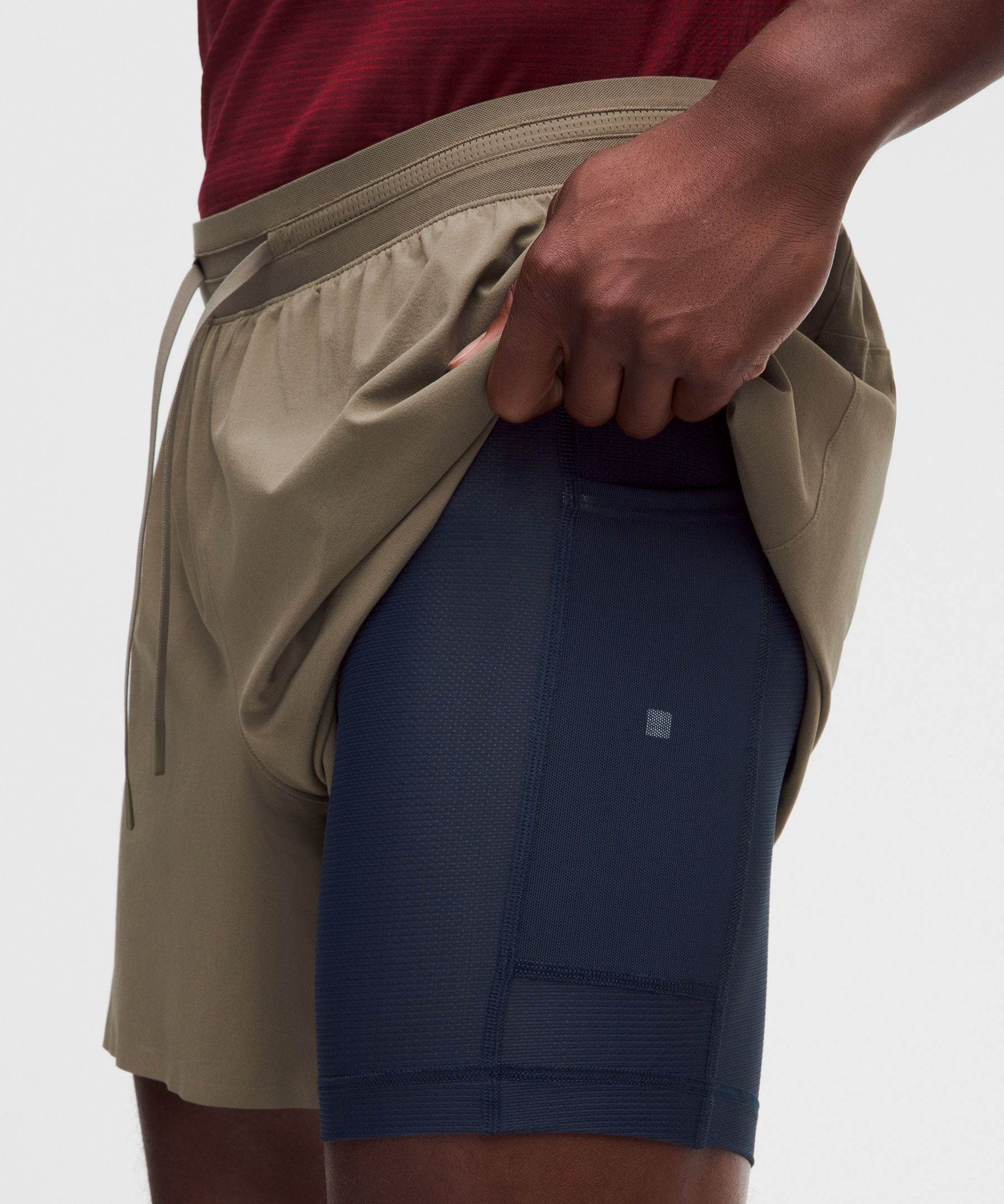 Fast and Free Lined Running Short 5"
