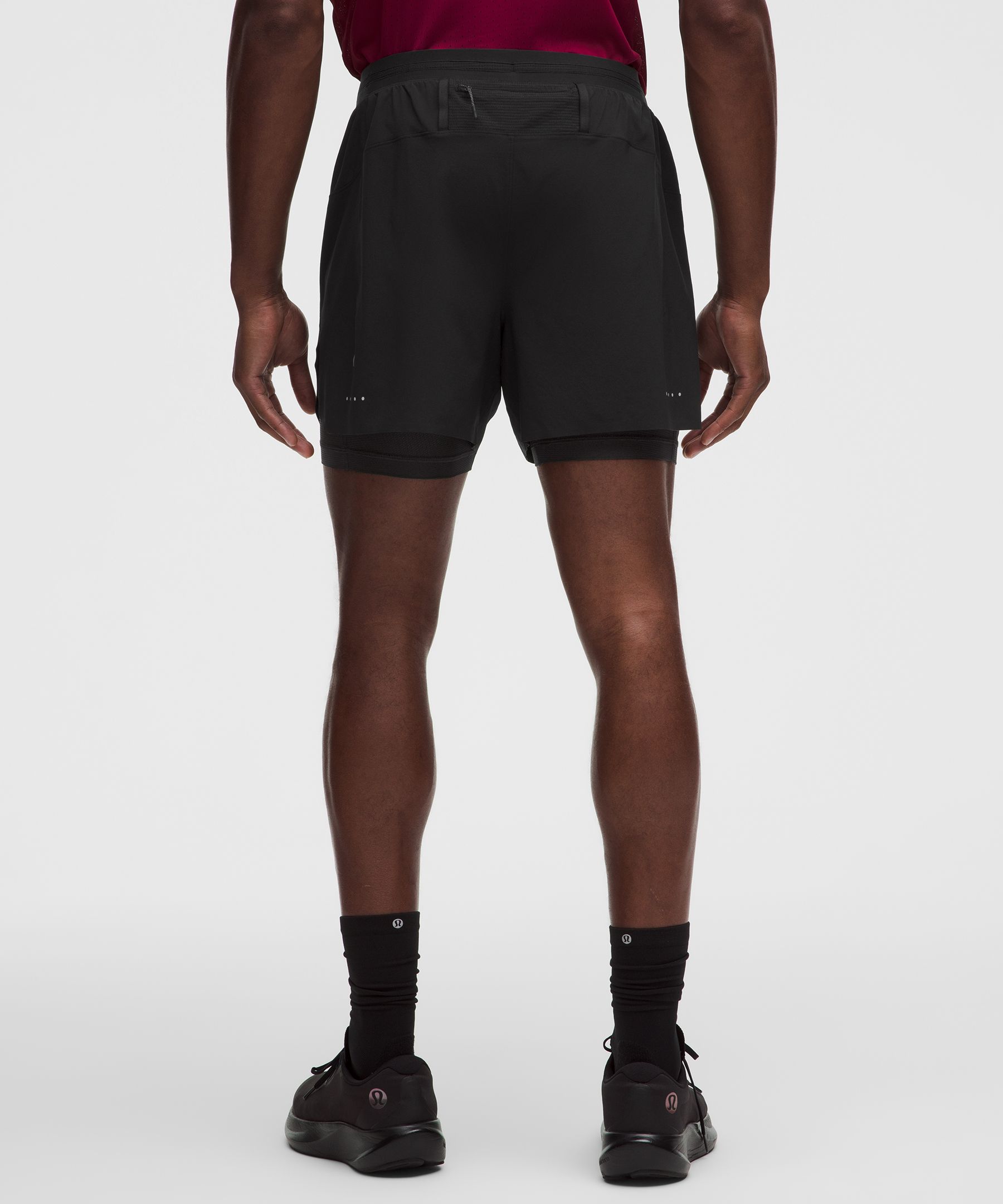 Short de running doubl&eacute; Fast and Free 13&nbsp;cm *Nouveau design