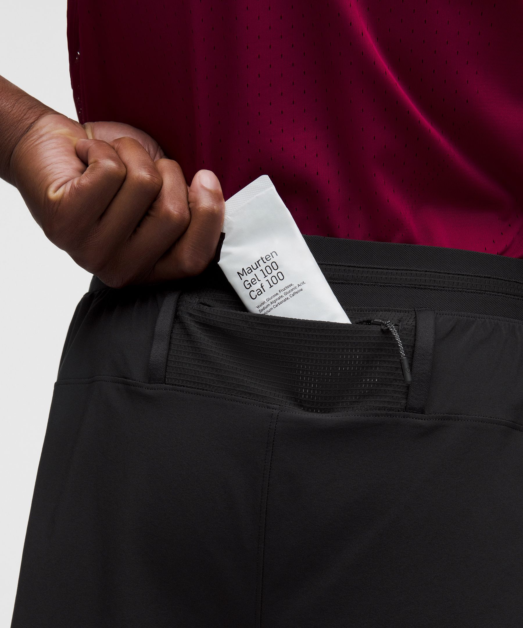 Short de running doubl&eacute; Fast and Free 13&nbsp;cm *Nouveau design