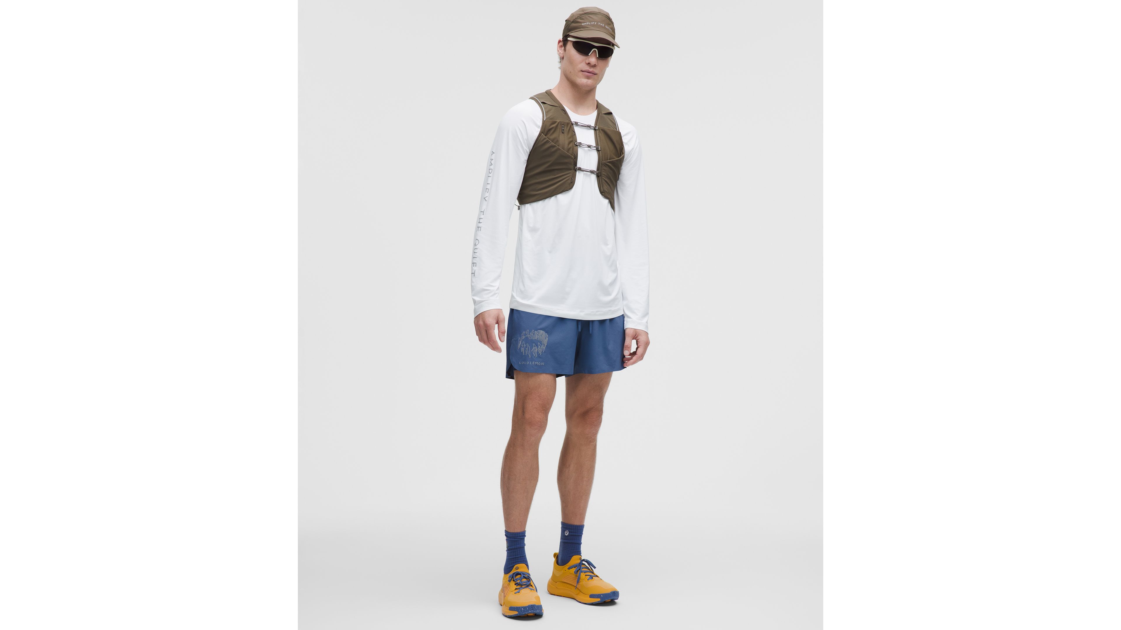 lululemon x Geoff McFetridge Fast and Free Lined Running Short 5" *Updated