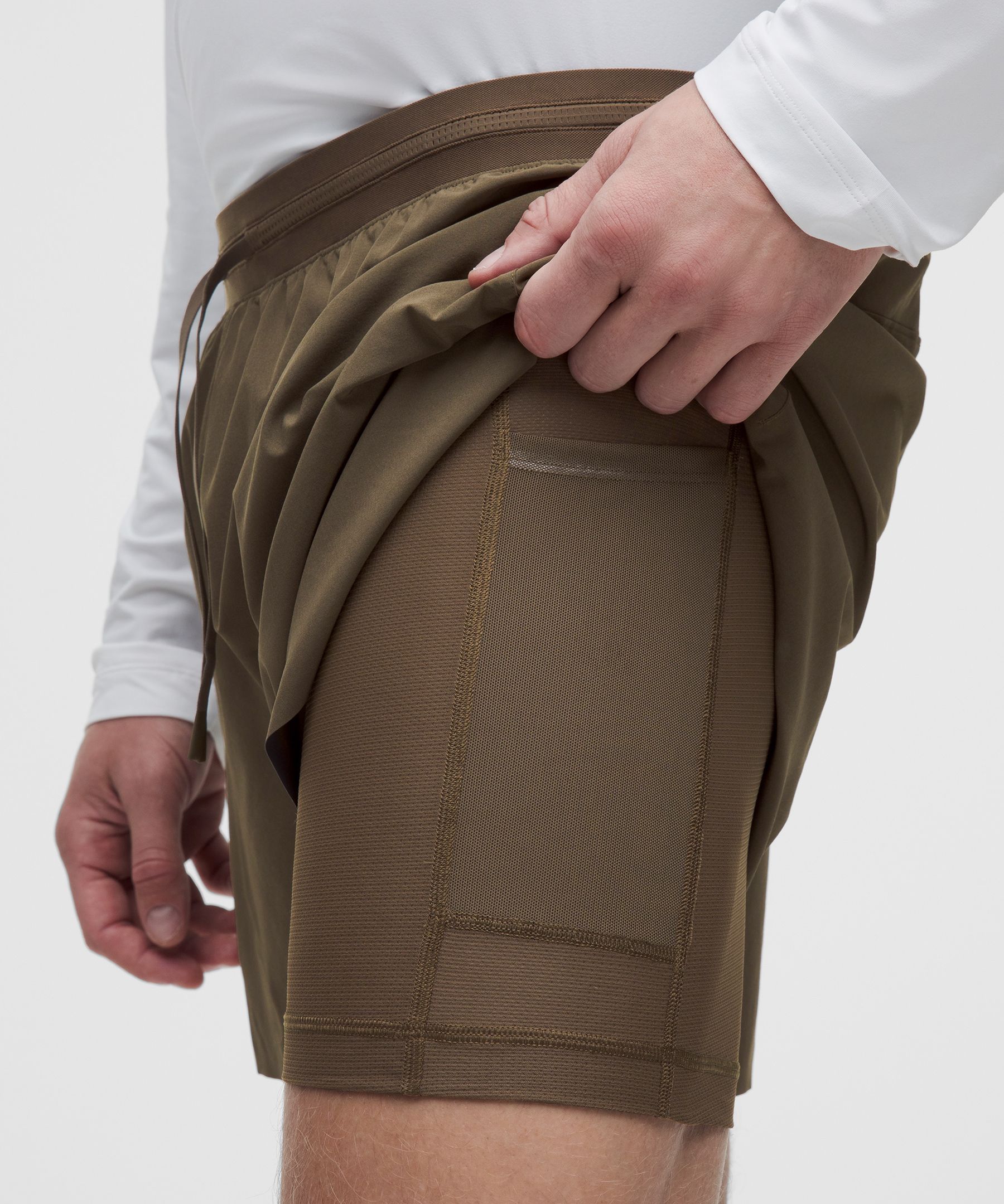 lululemon x Geoff McFetridge Fast and Free Lined Running Short 5" *Updated