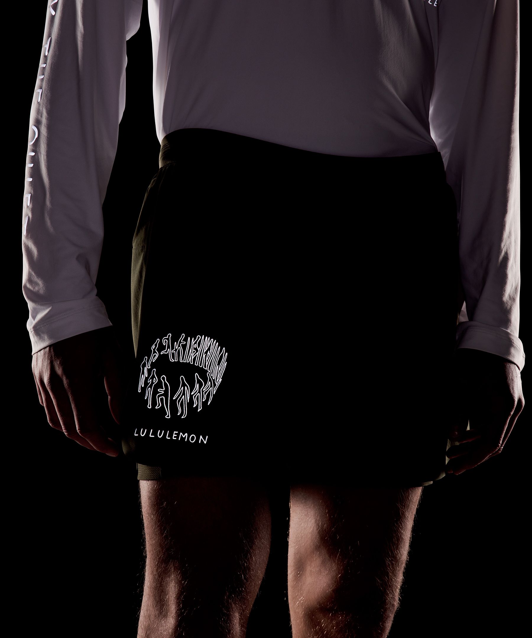 lululemon x Geoff McFetridge Fast and Free Lined Running Short 5" *Updated