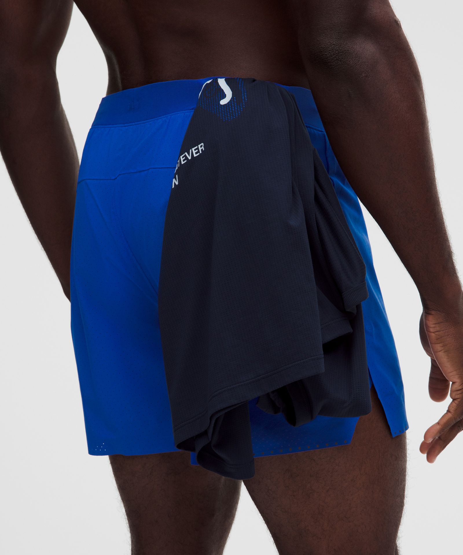 Мужские беговые шорты Lululemon Fast and Free с подкладкой — фото 7