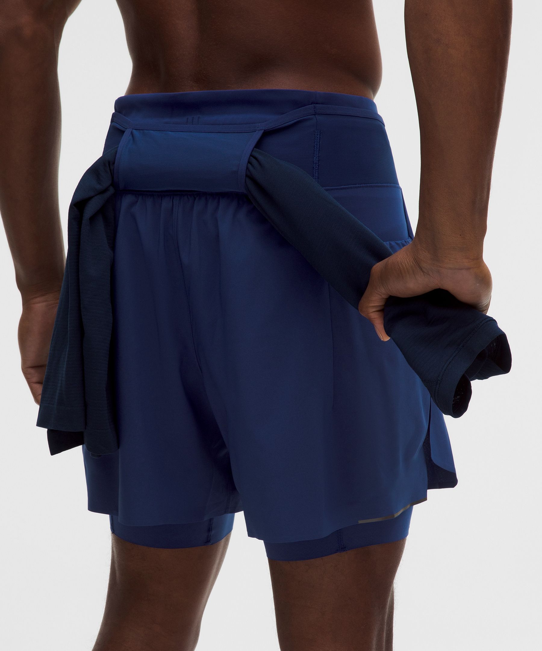 Fast and Free Multi-Pocket Running Short 5"